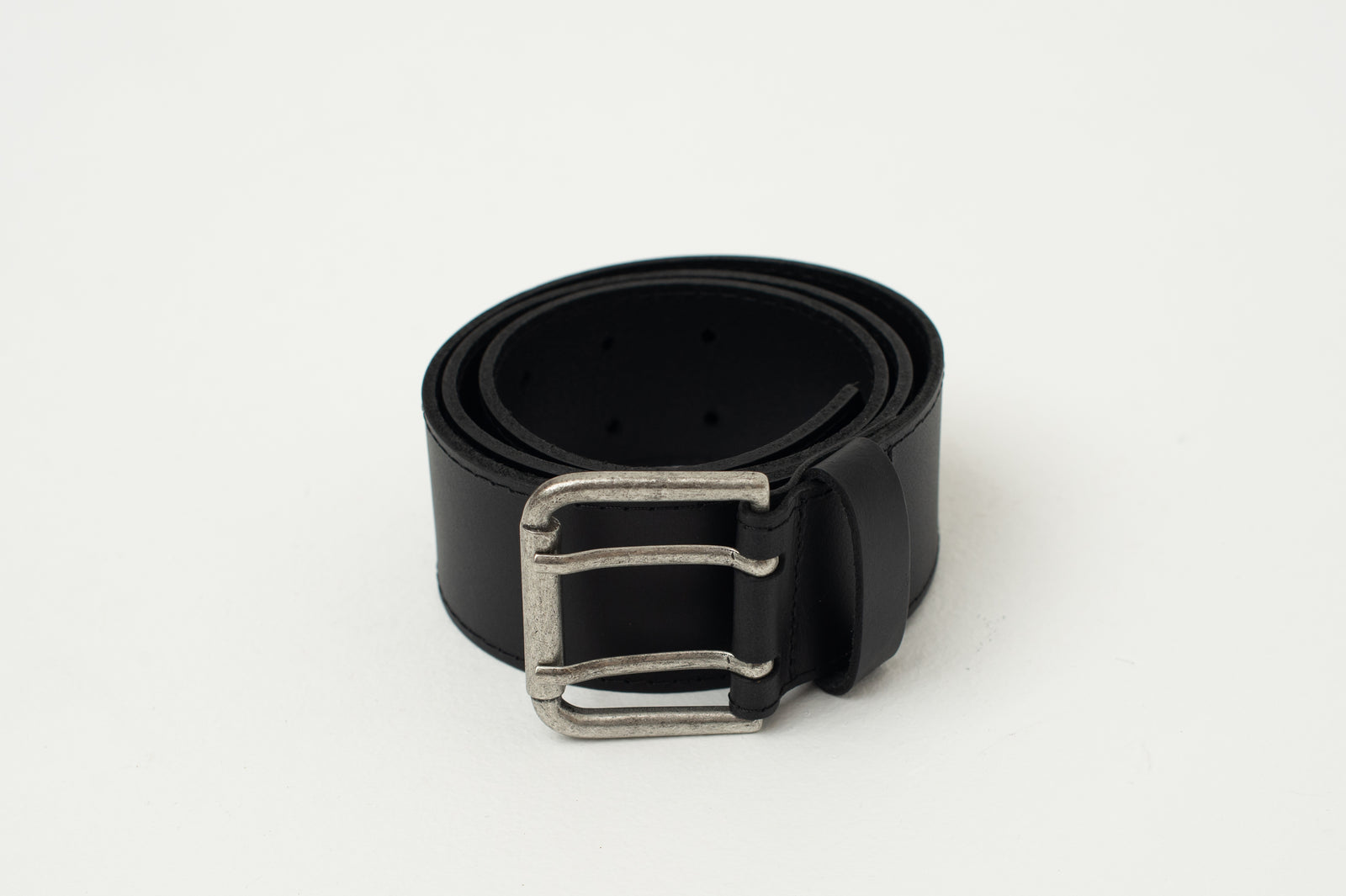 Ceinture noire avec double fermeture
