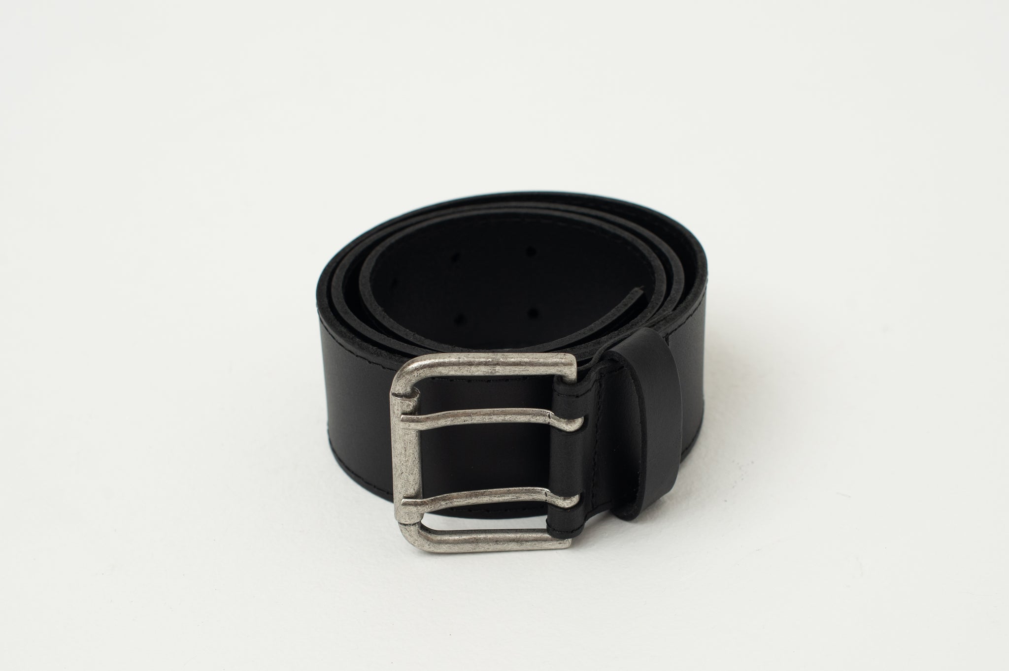 Ceinture noire avec double fermeture