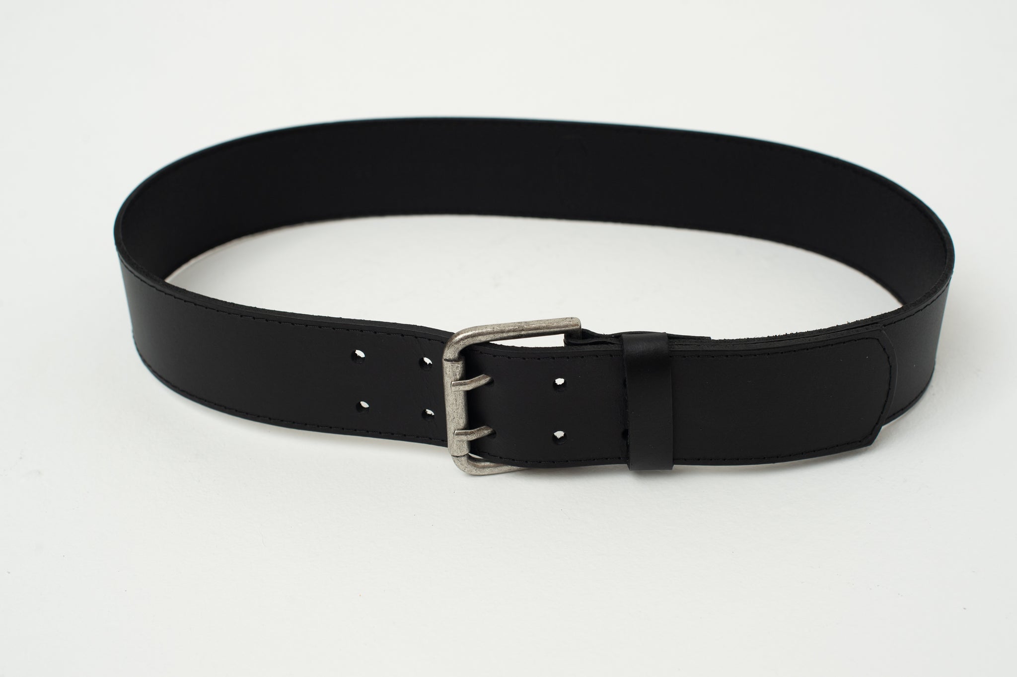 Ceinture noire avec double fermeture