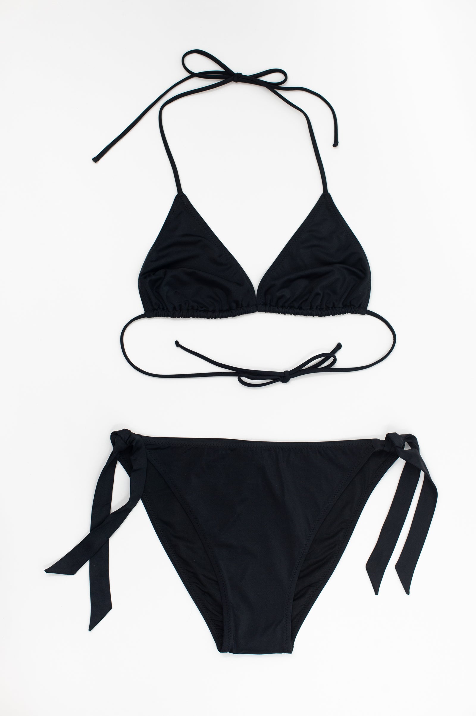 Black triangle bikini