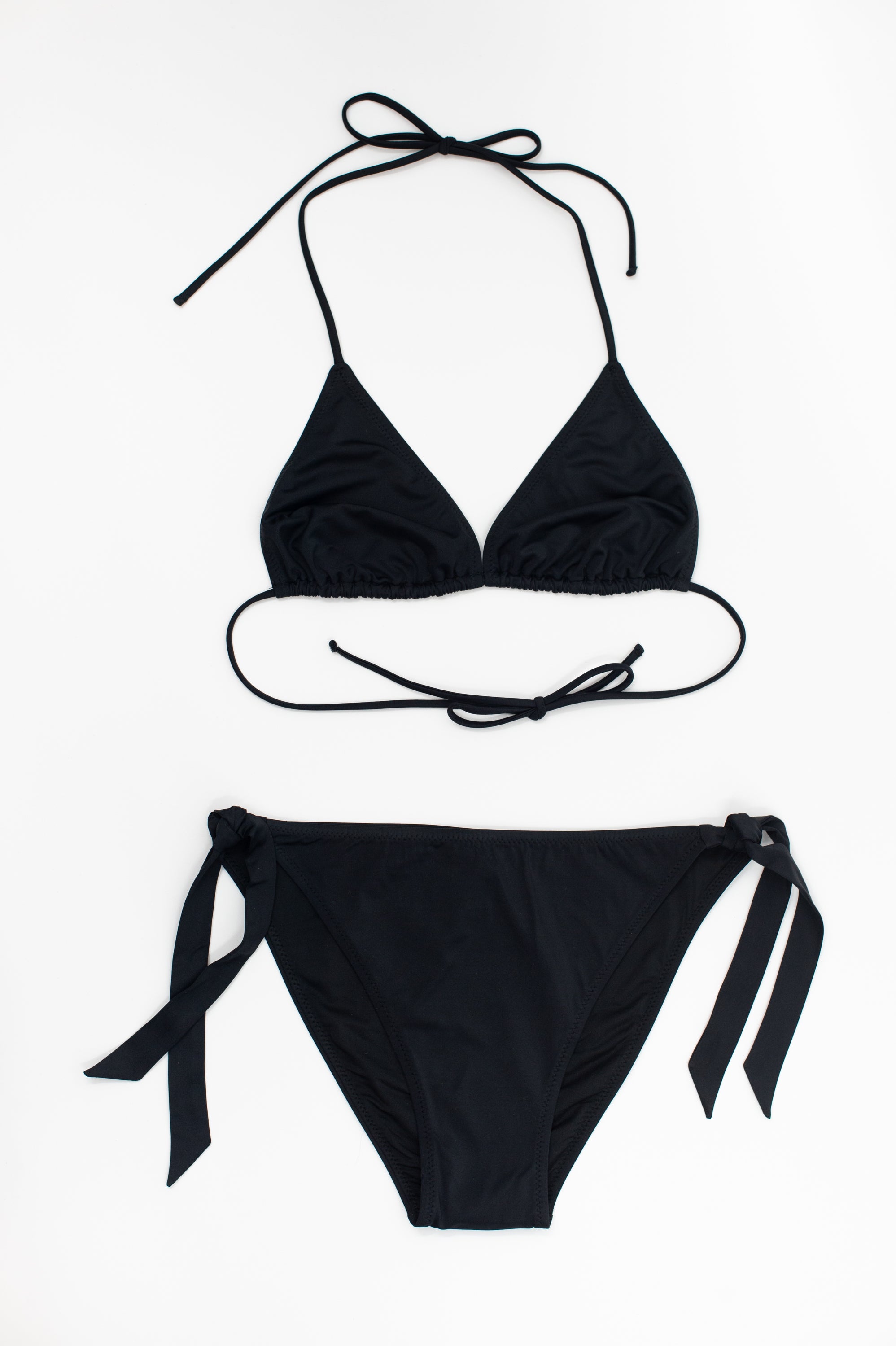 Black triangle bikini