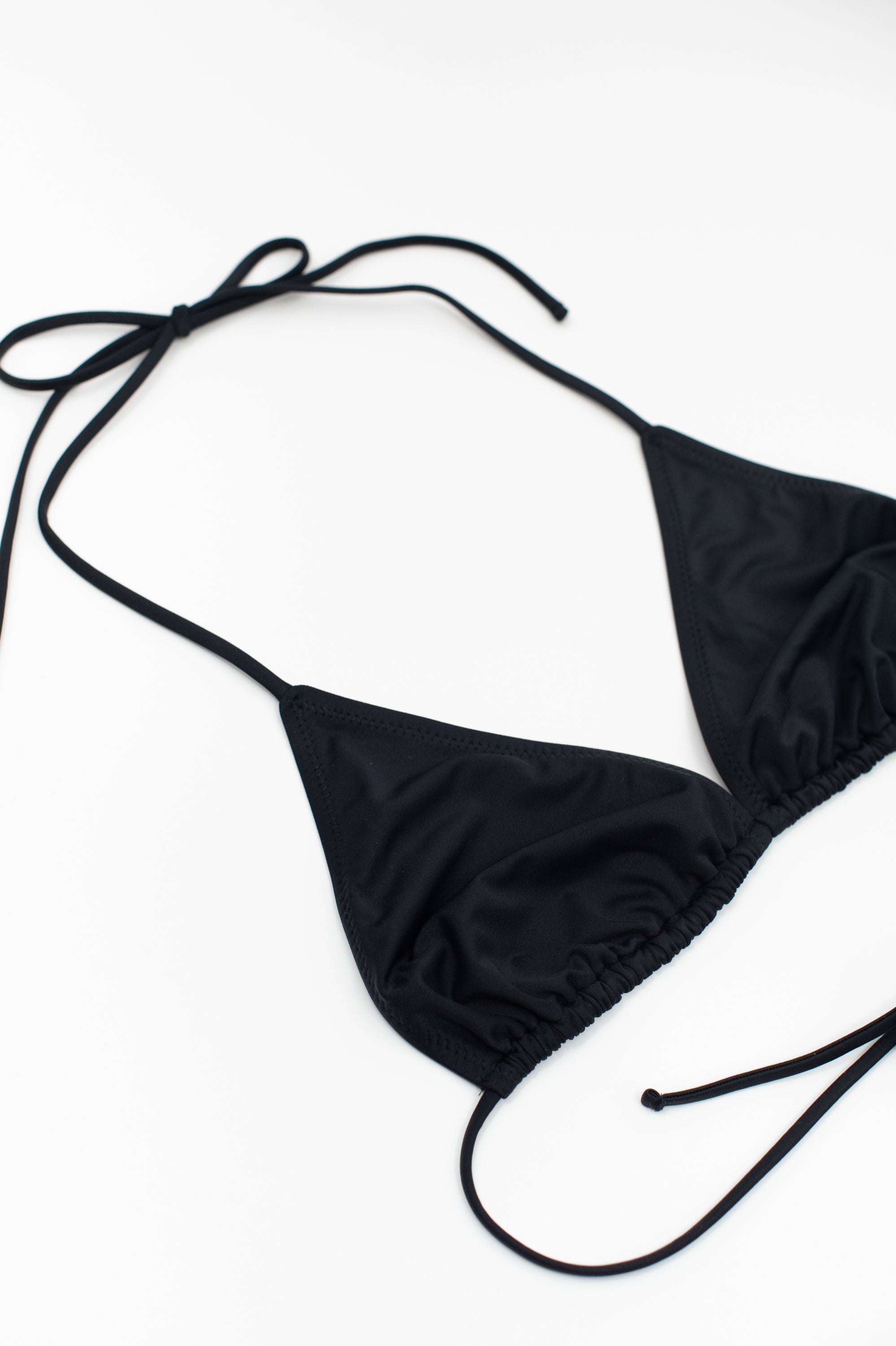 Black triangle bikini