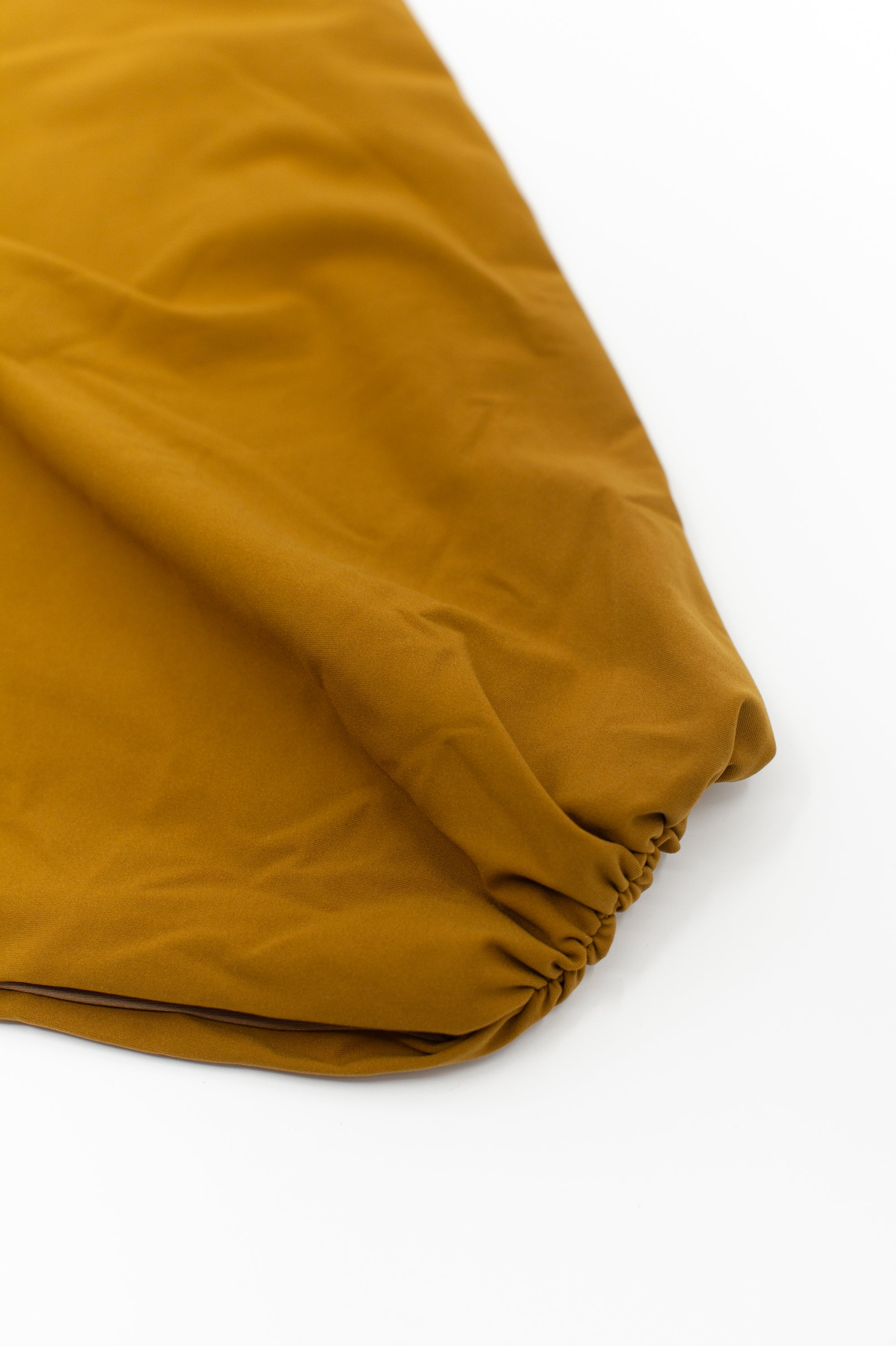 Maillot de bain asymétrique moutarde