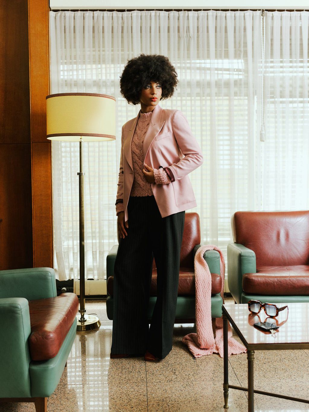 Davos rosa Blazer
