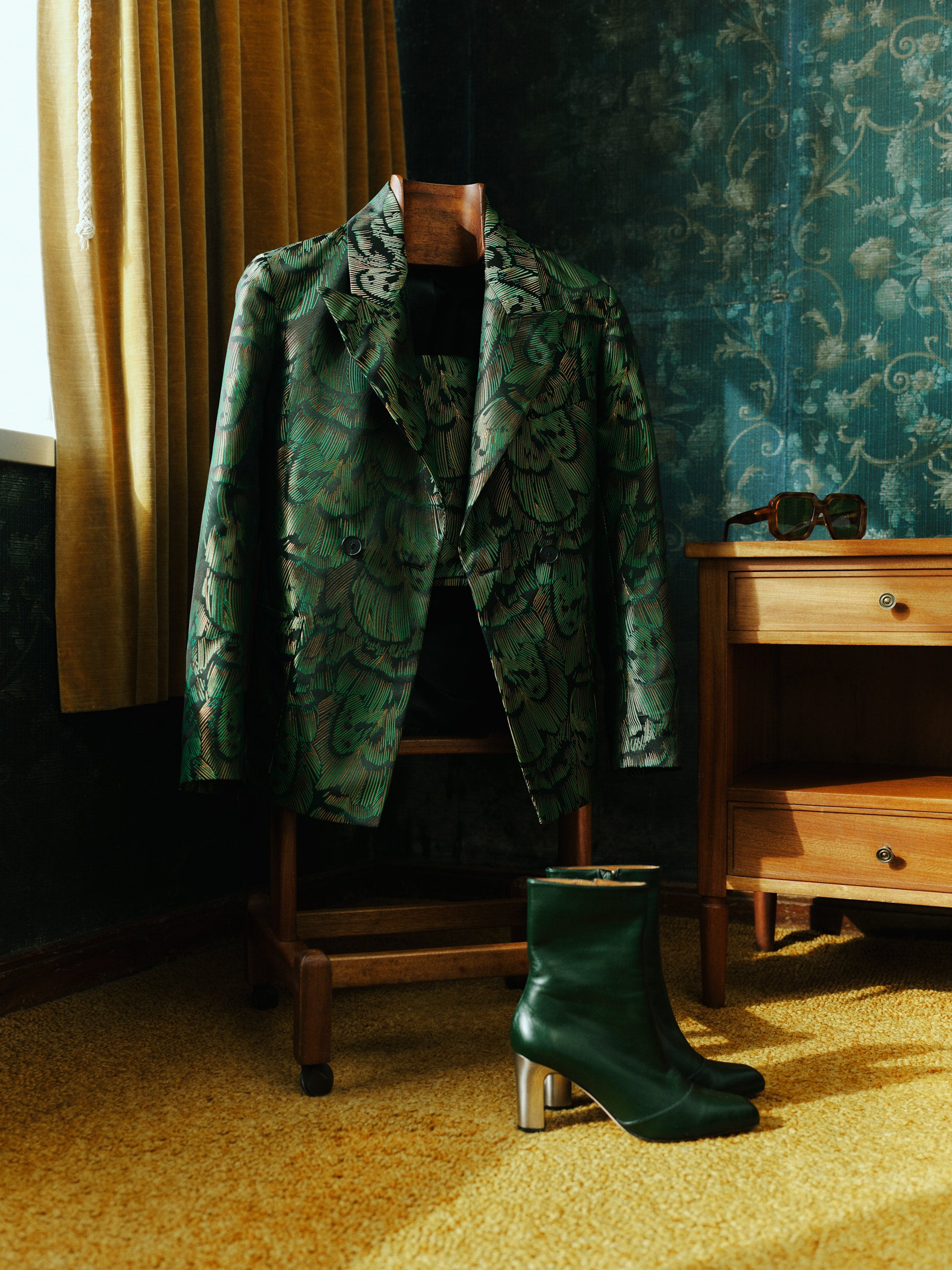 Eames-Stiefel in Sacramento-Grün