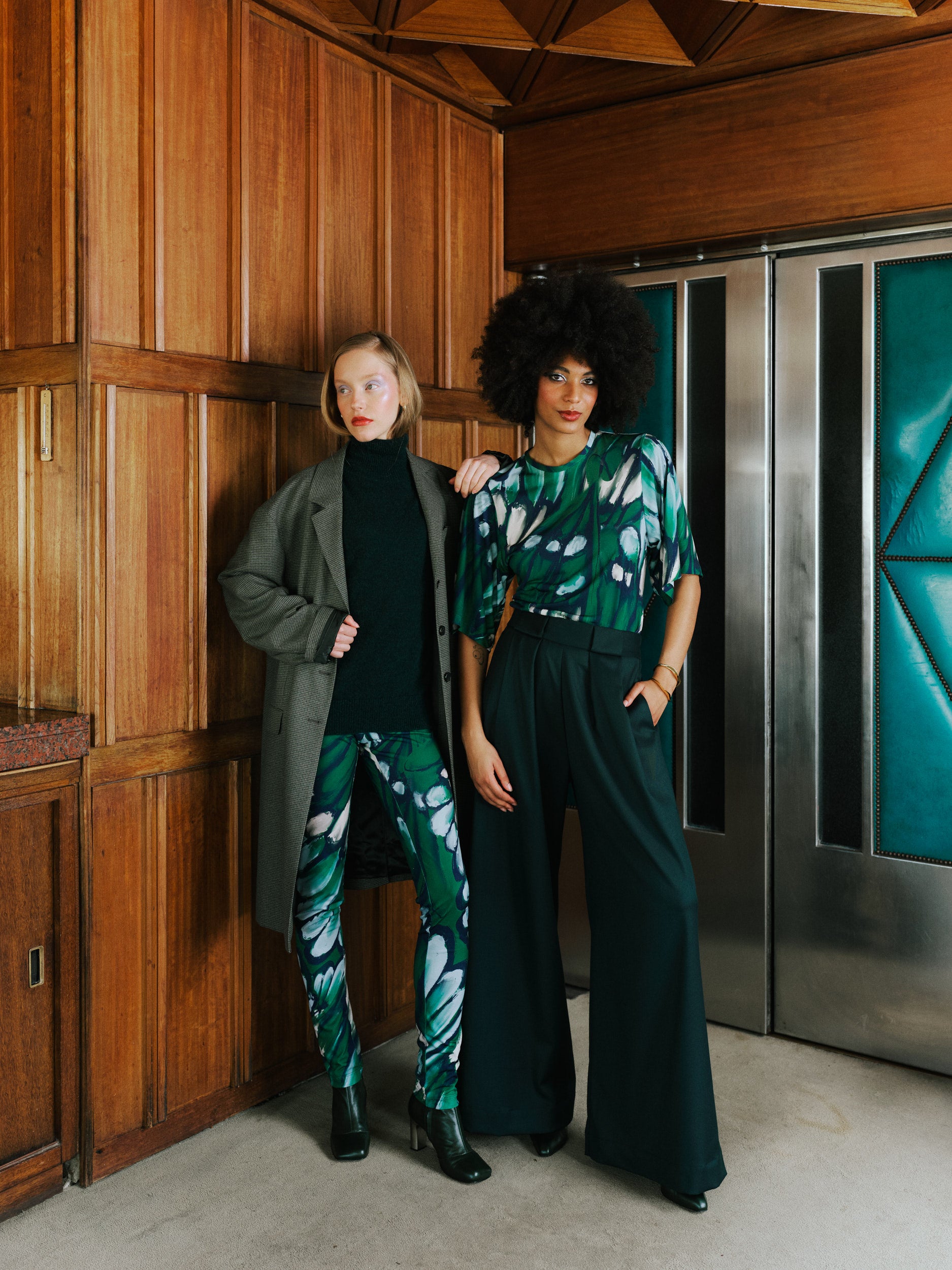 Eames-Stiefel in Sacramento-Grün