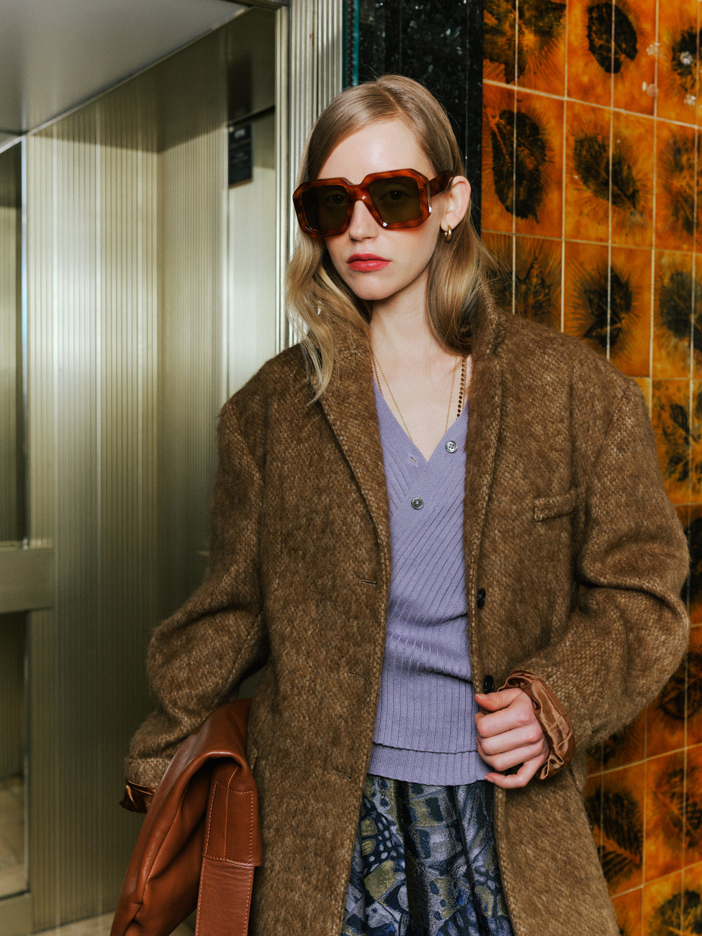 Dwight-Jacke in Toffee