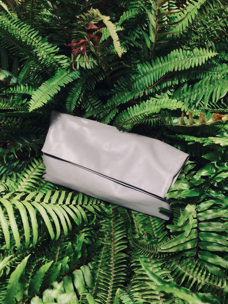 Clutch bag in taupe