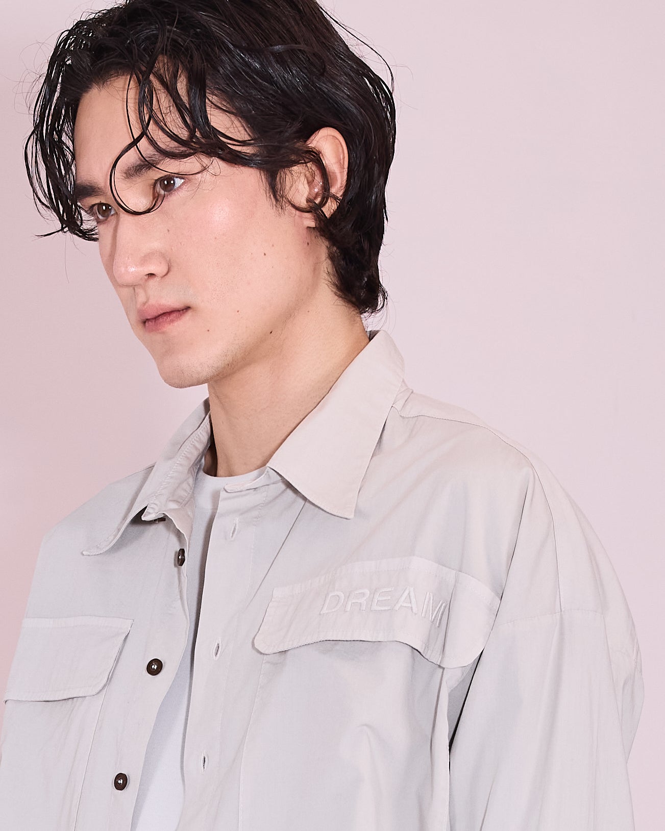 Joe hemd in ice grey