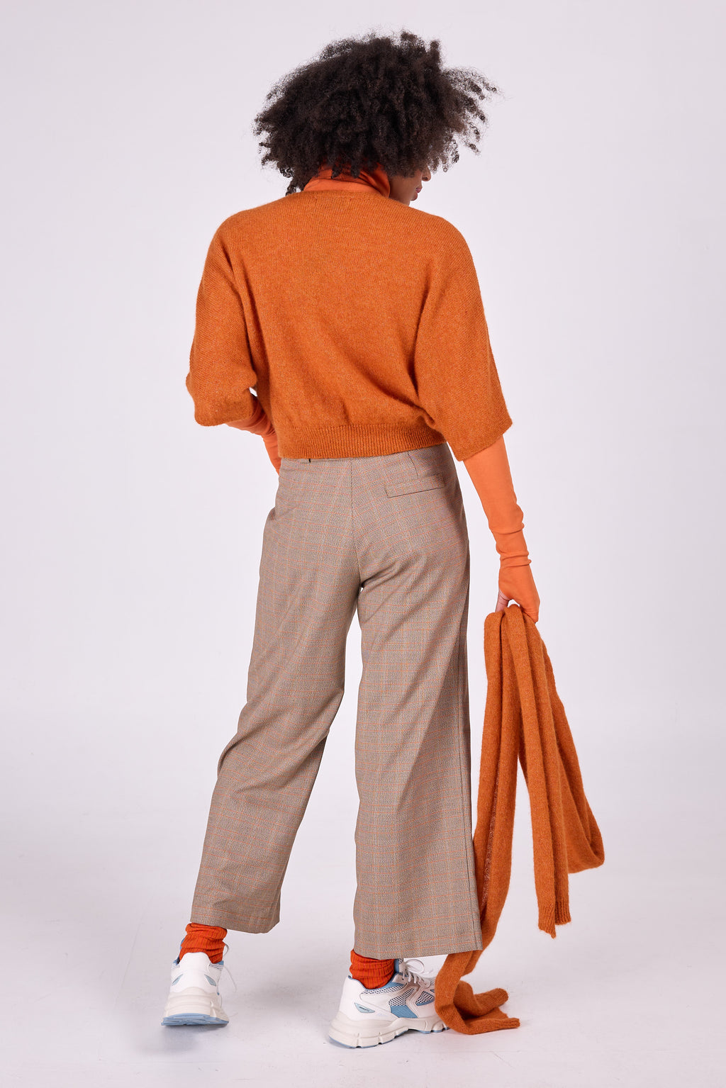 Almelo orange Alpaka Top