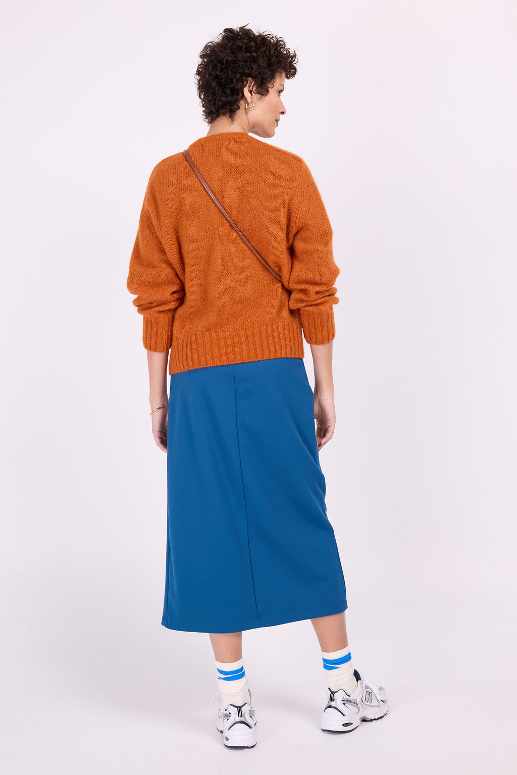 Asmara oranje alpaca trui