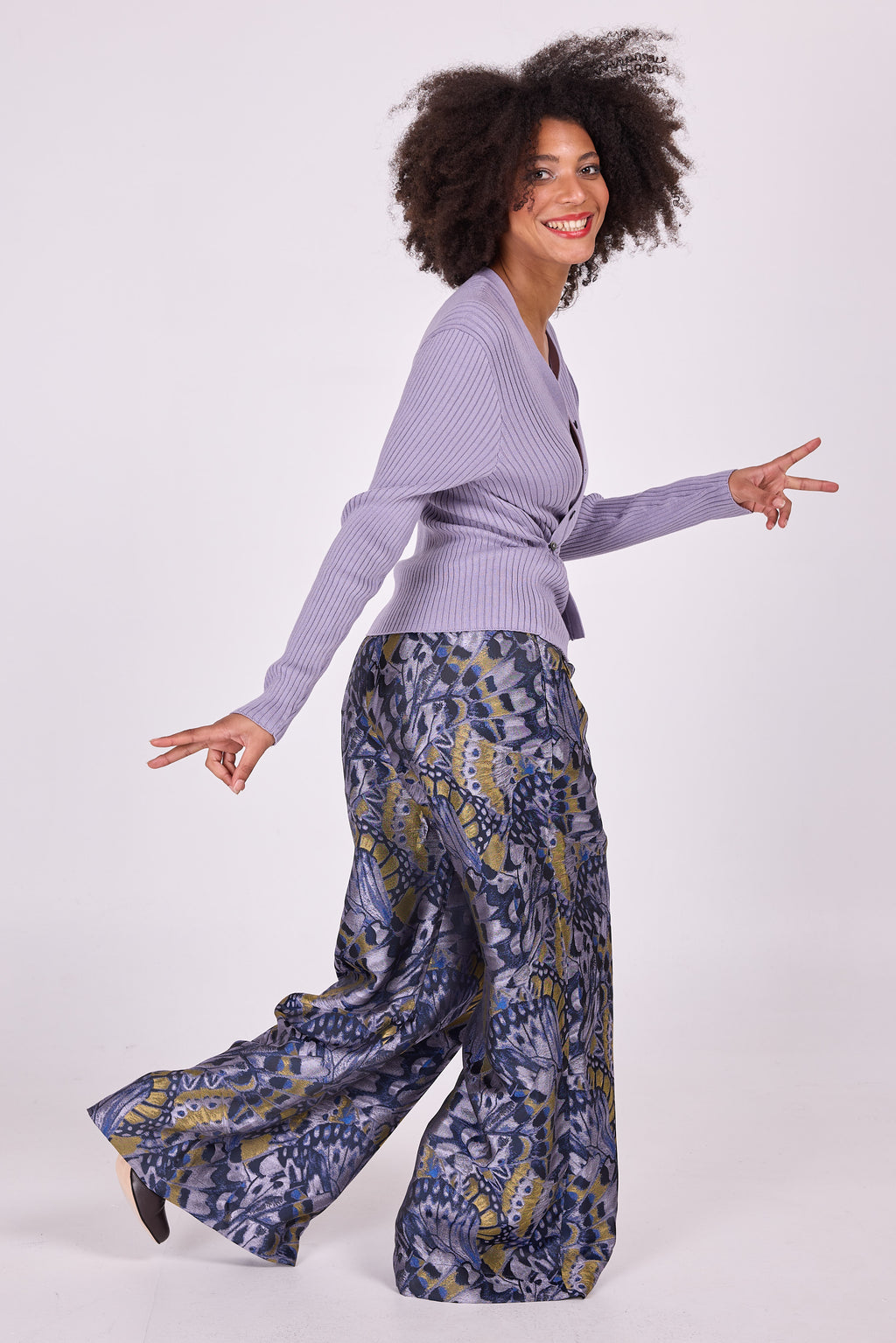 Svinica Lavendel Wickelpullover