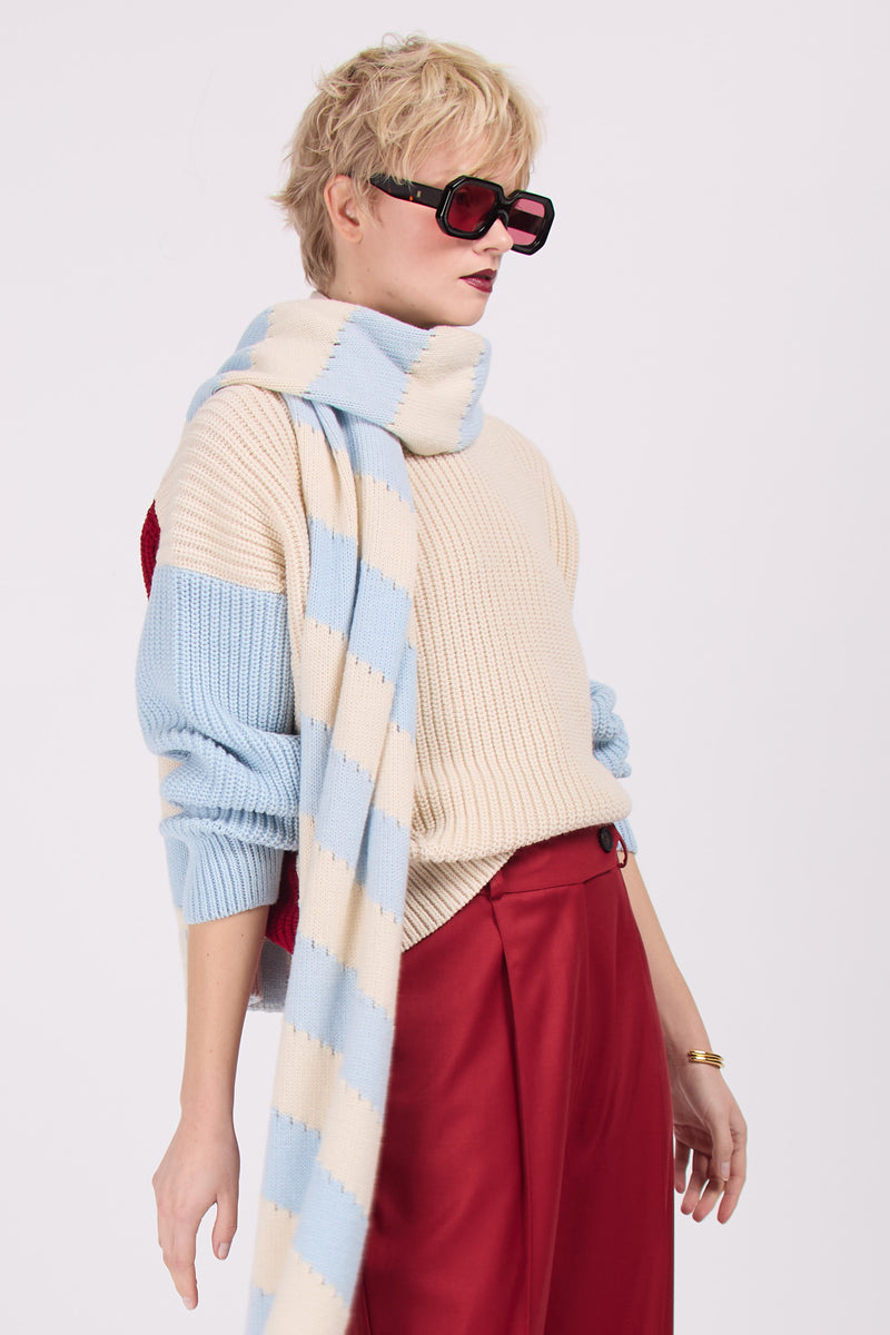 Washington ecruroter Pullover
