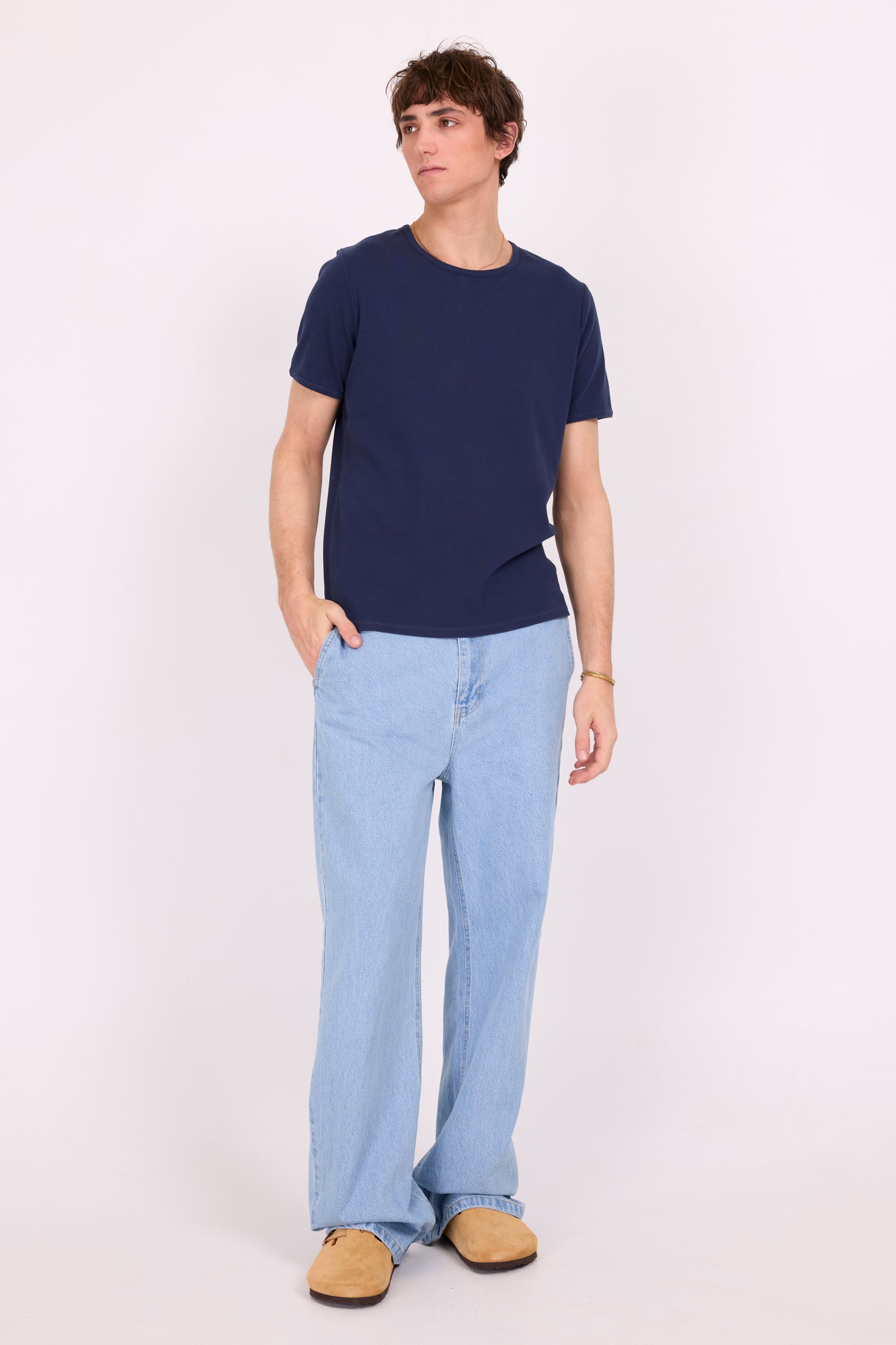 Drue navy T-shirt