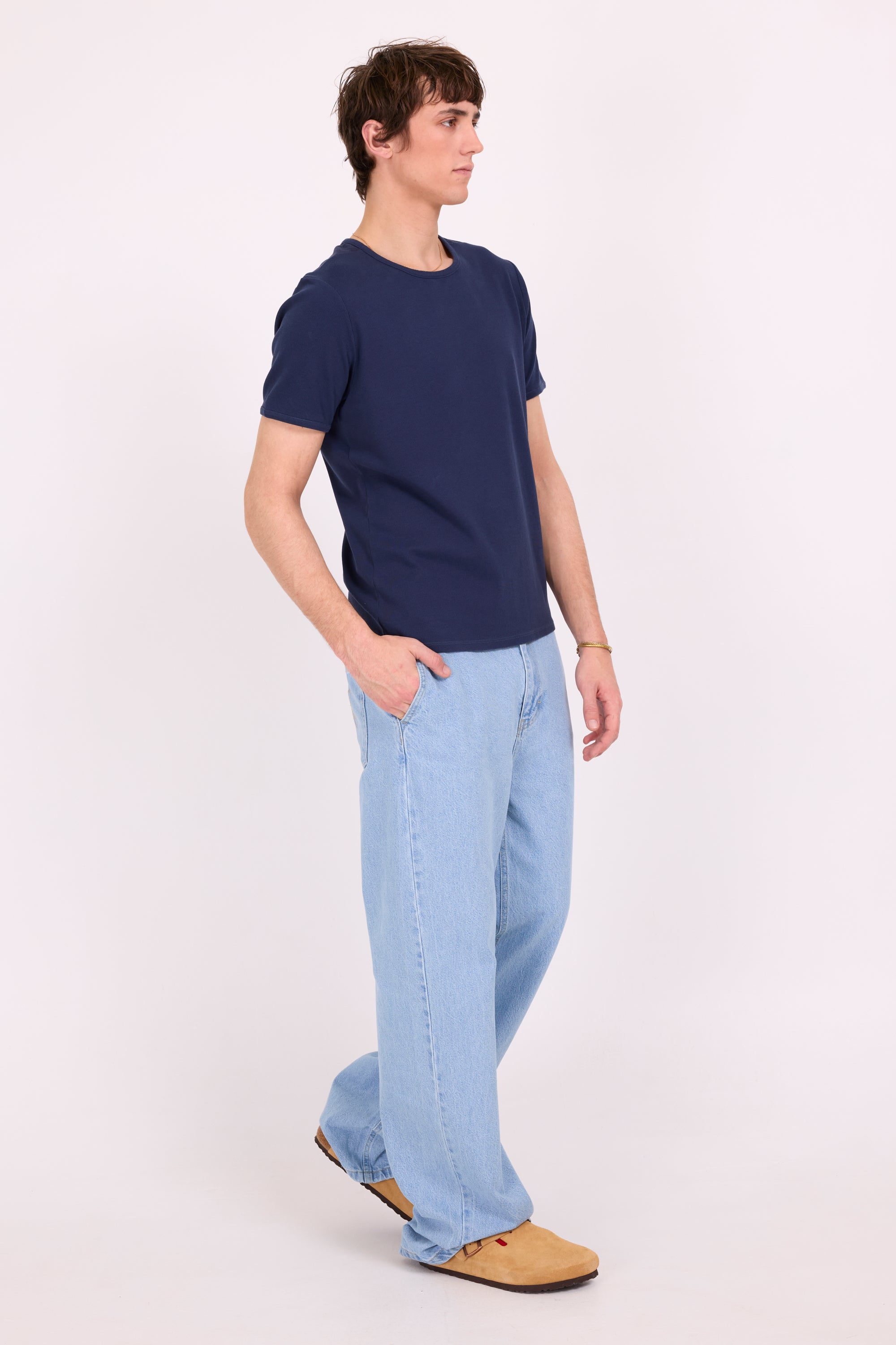Drue navy T-shirt