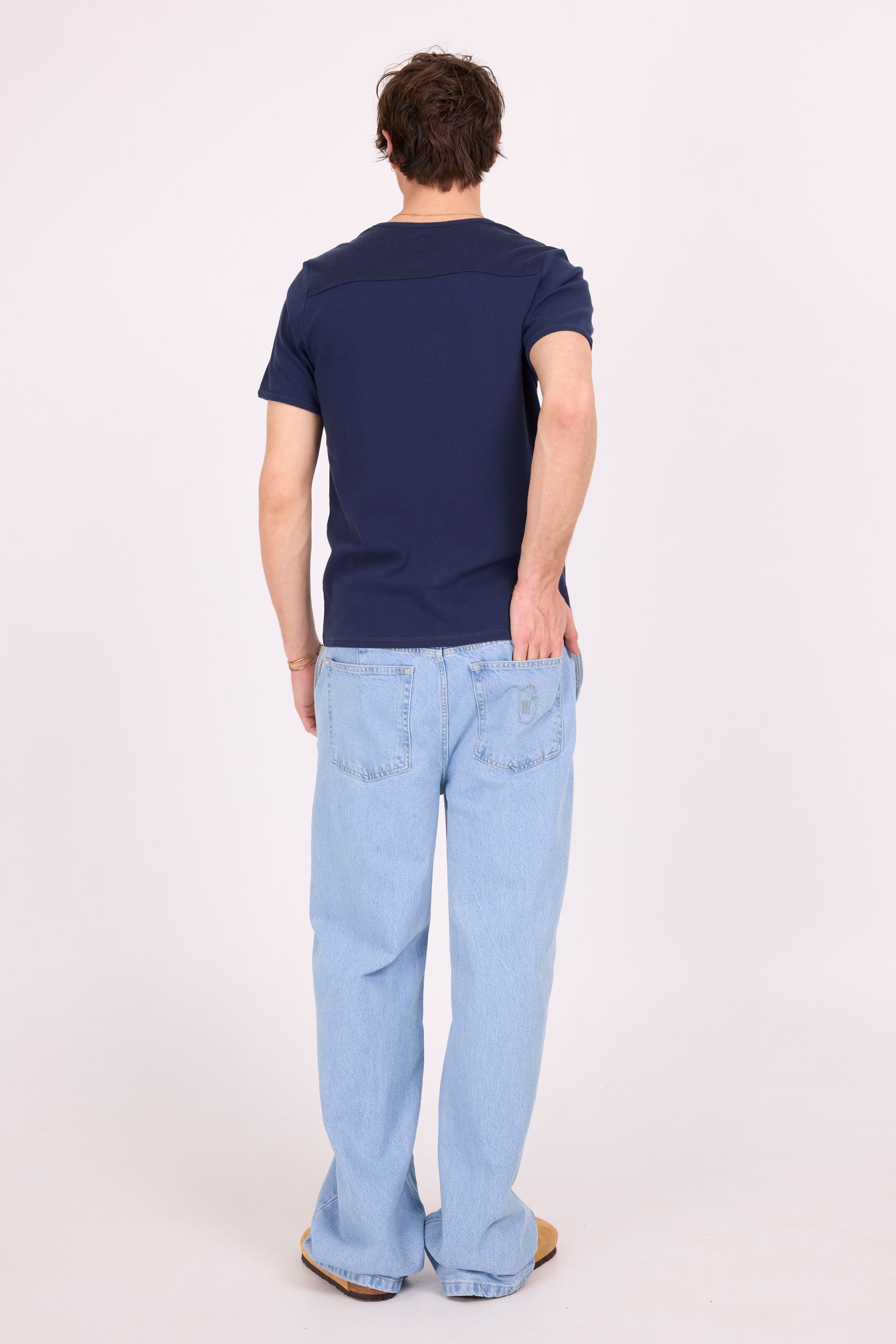 Drue navy T-shirt