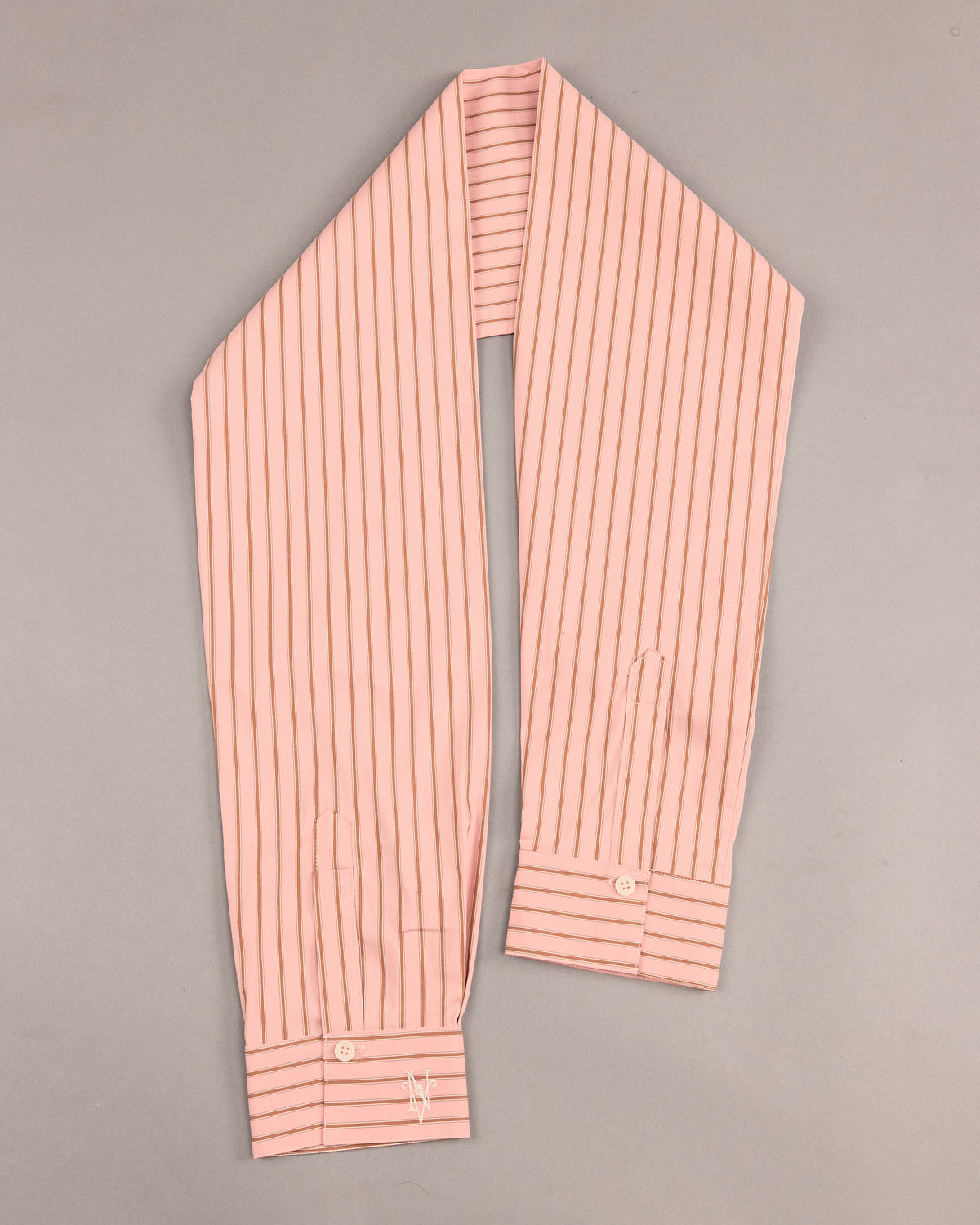 Ganna scarf in rosette / mocha