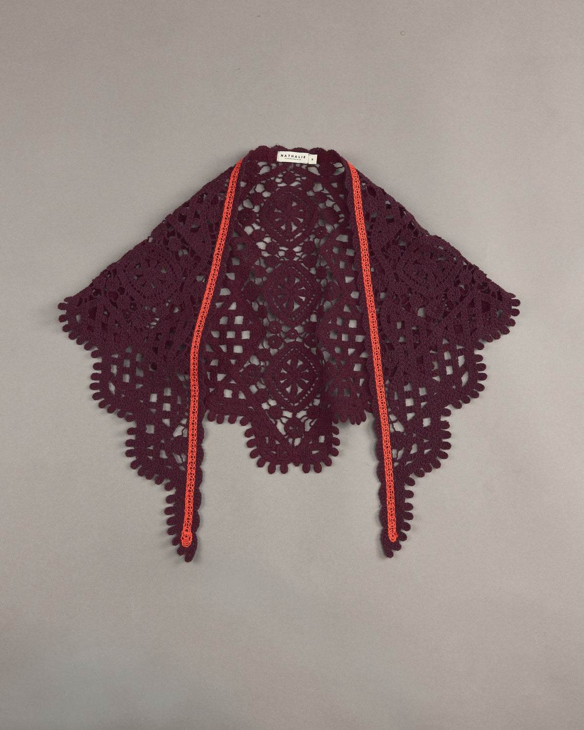 Jamalie sjaal in plum