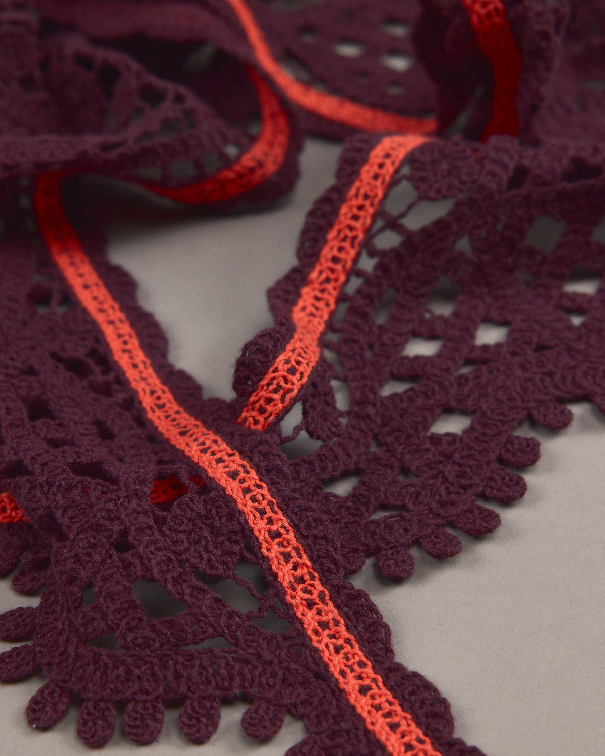 Jamalie sjaal in plum
