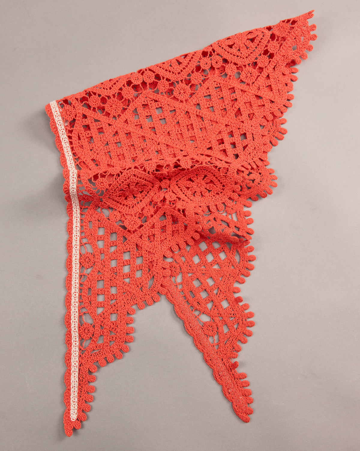 Jamalie sjaal in mandarin red