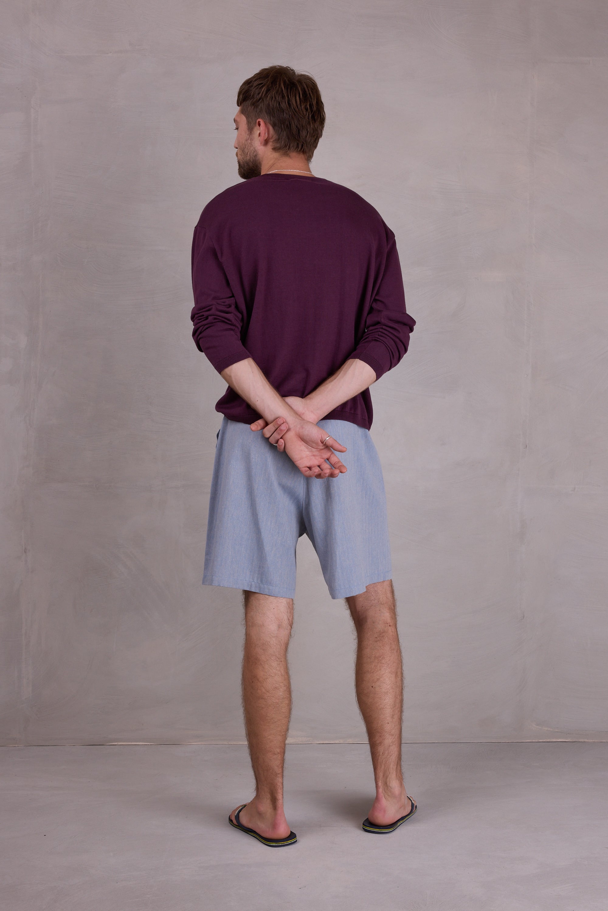 Oslo sweater in fig
