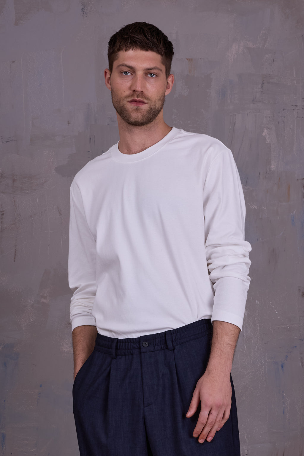 Geoff white T-shirt