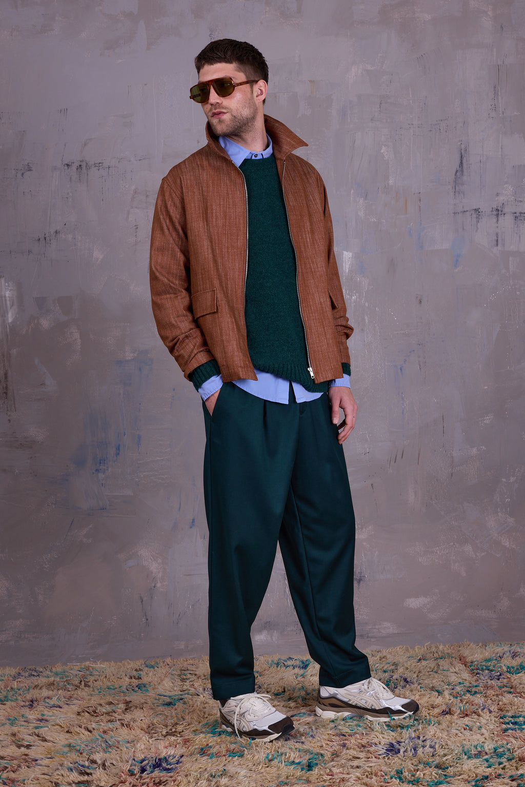 Gerre jacket in hazelnut