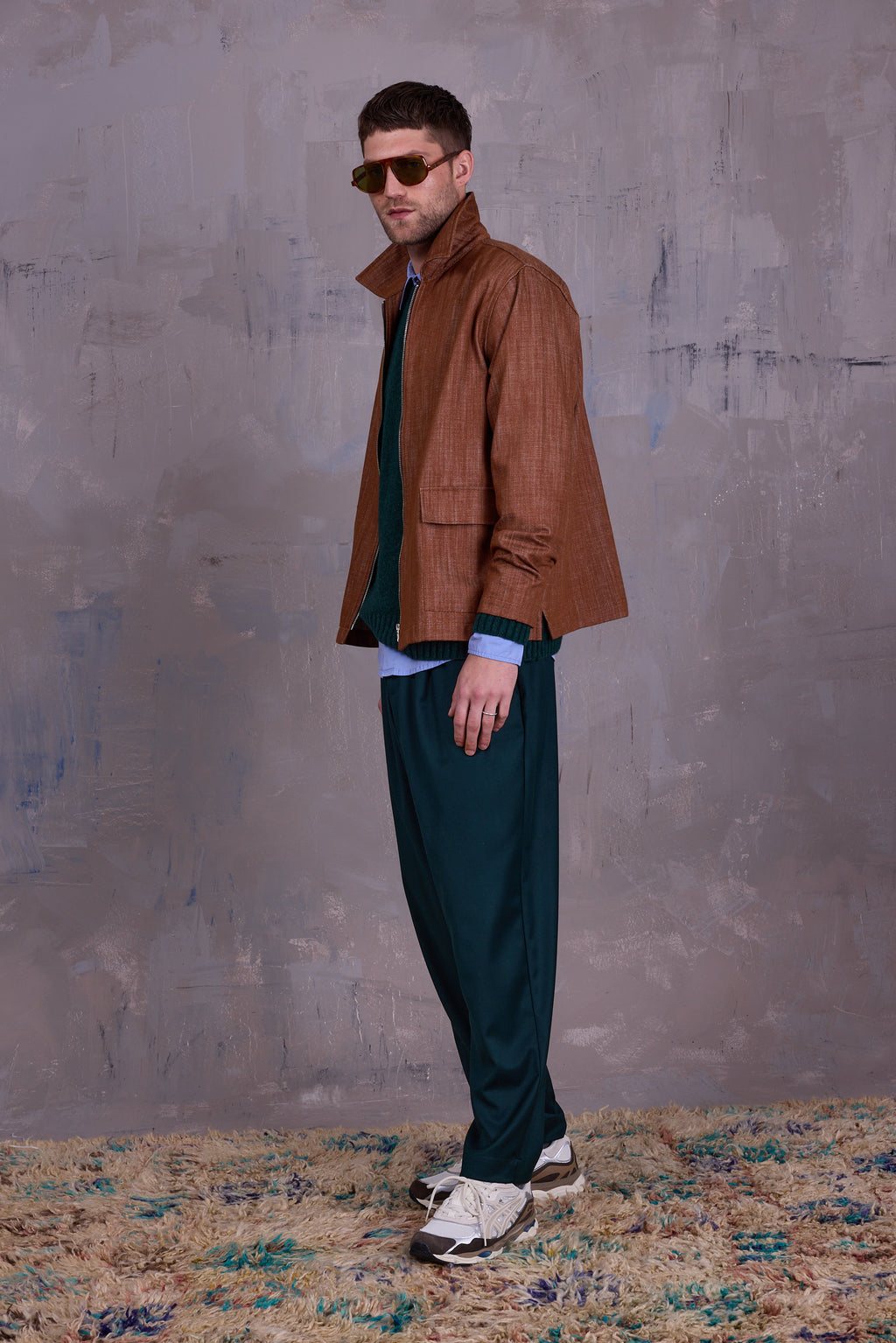 Gerre jacket in hazelnut