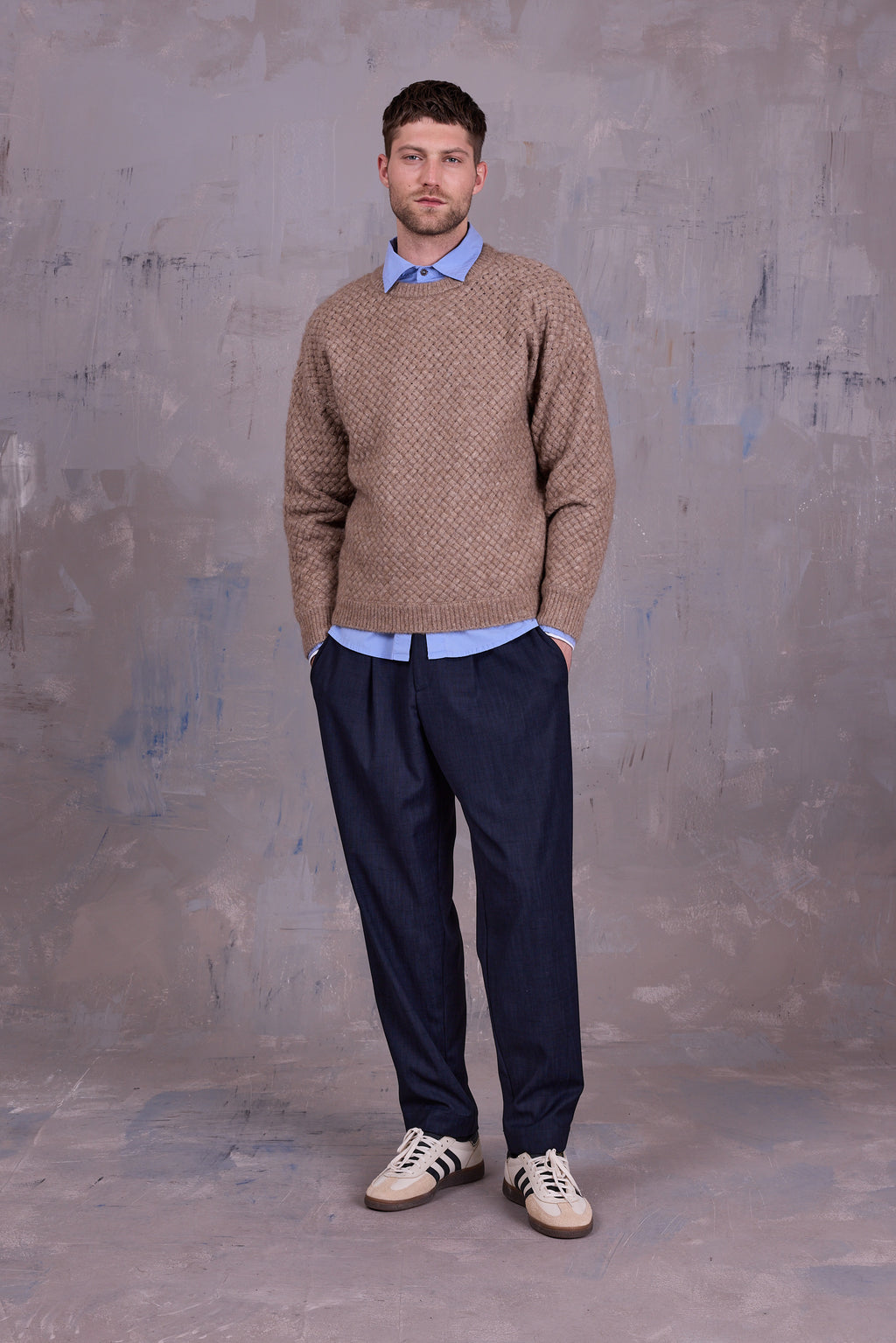 Gijs trousers in deep blue