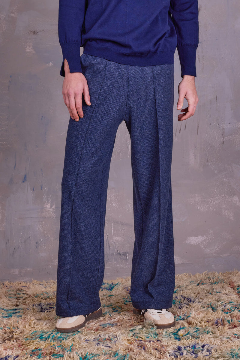 Egon broek in blue mix