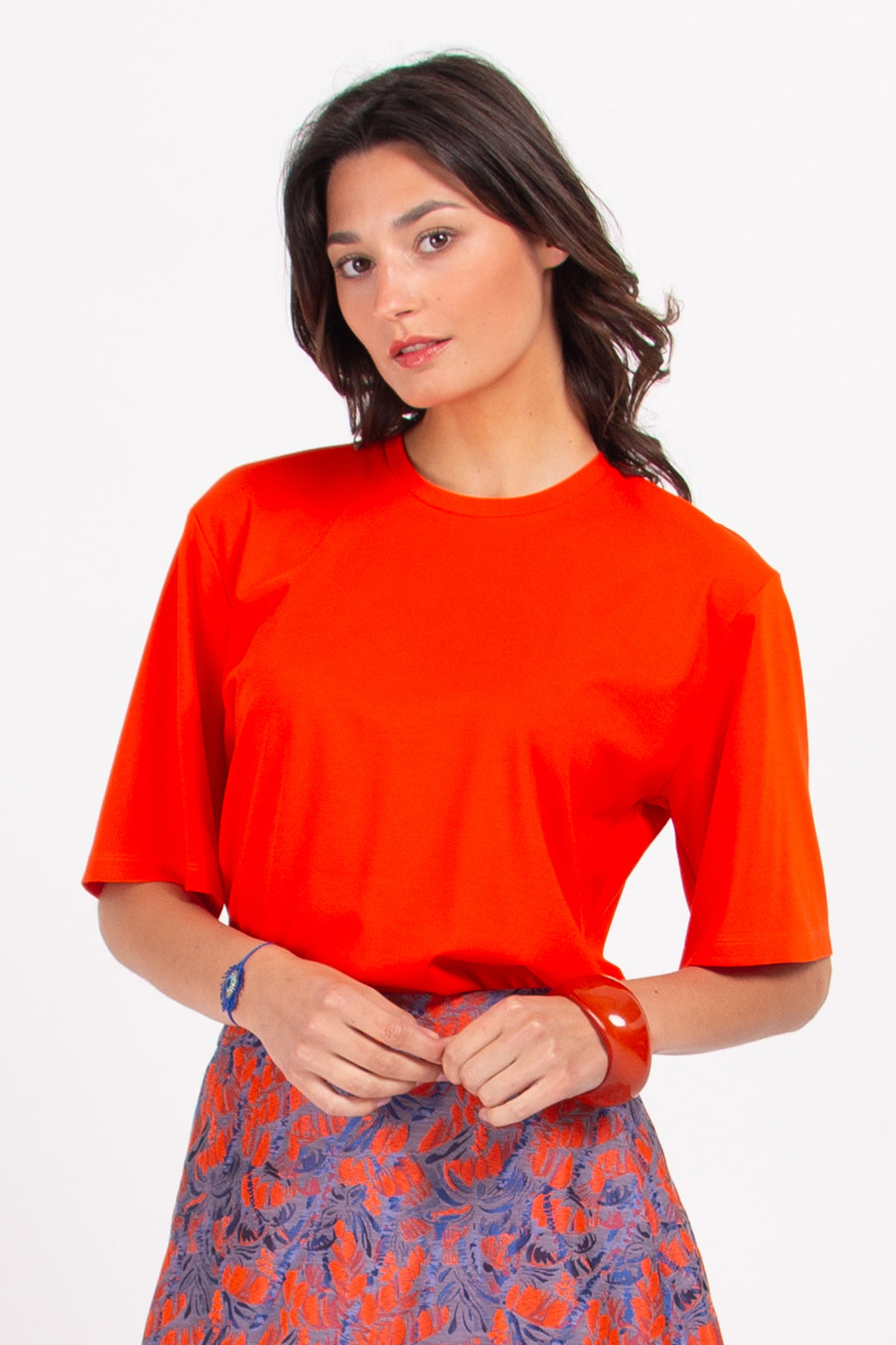 T-shirt dinette orange