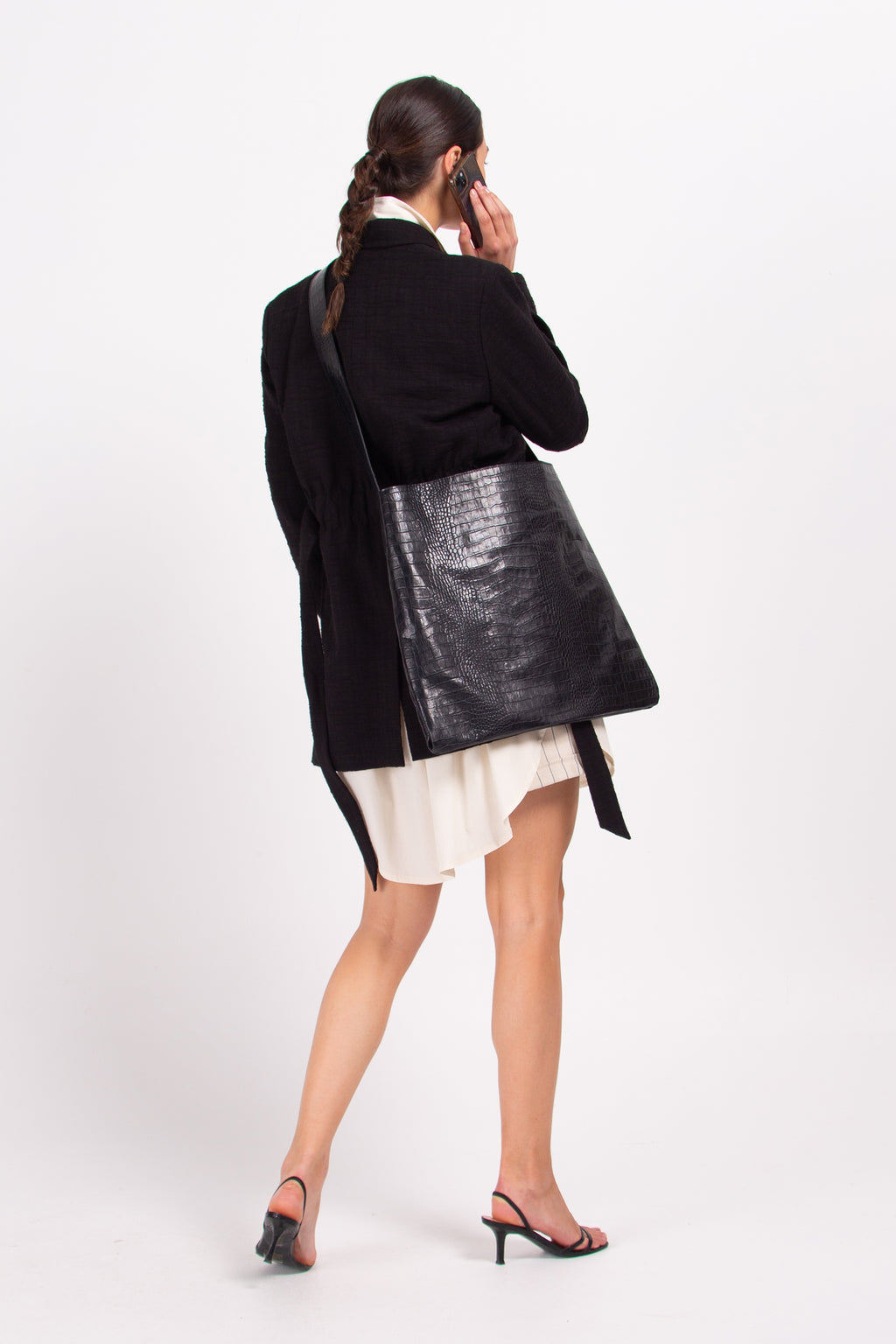 Big crossbody anthracite