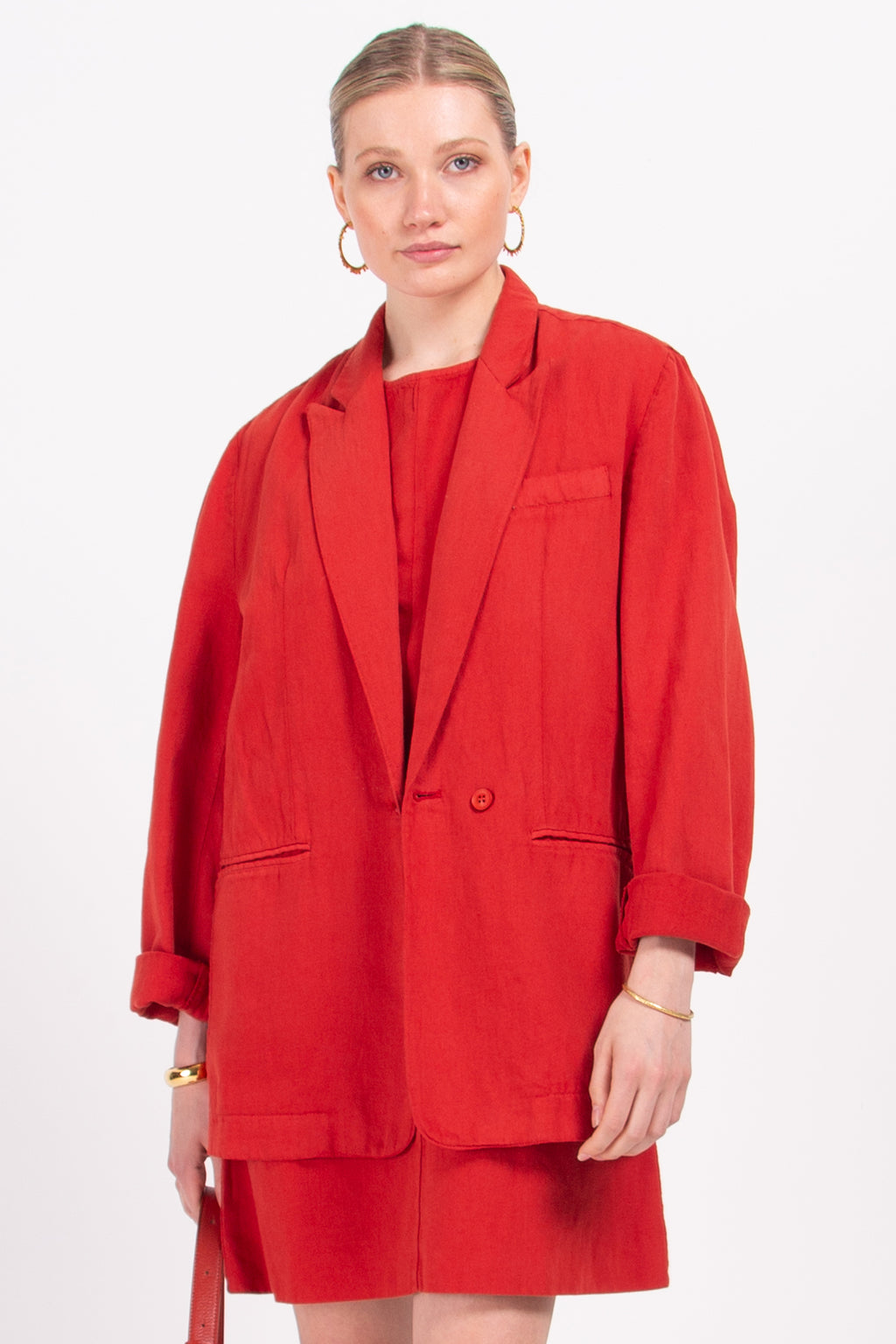 Danilo tomato blazer