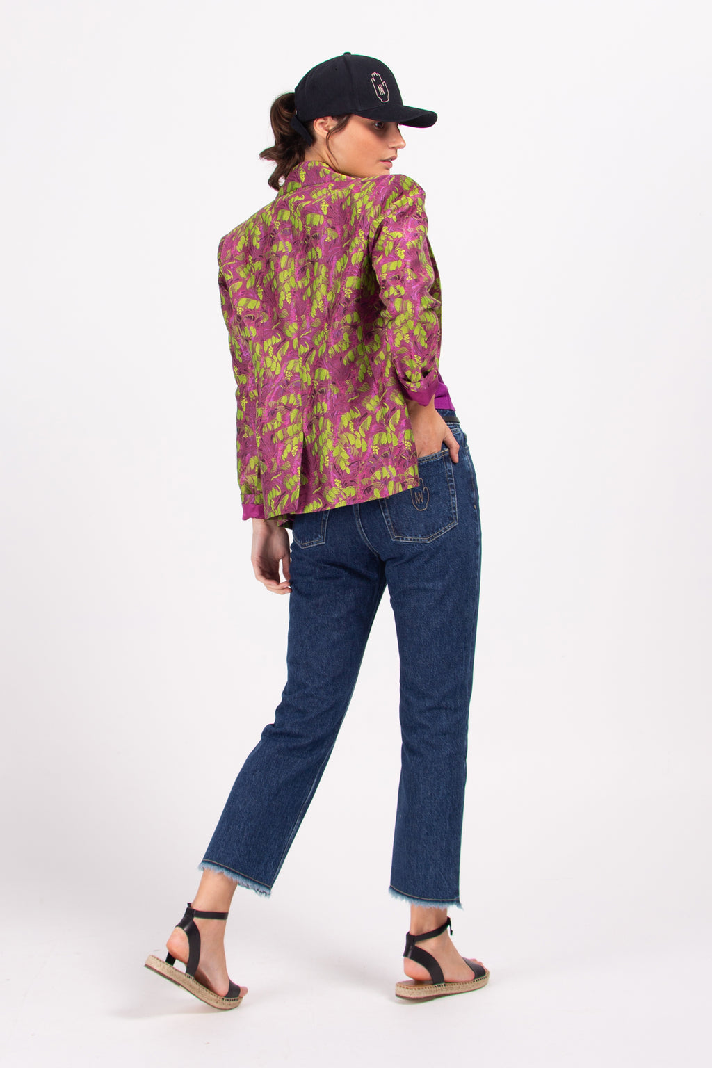 Pantalon en denim noir Divo