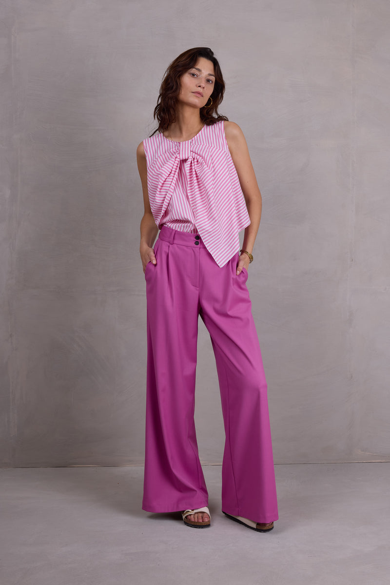 Fancy pink top