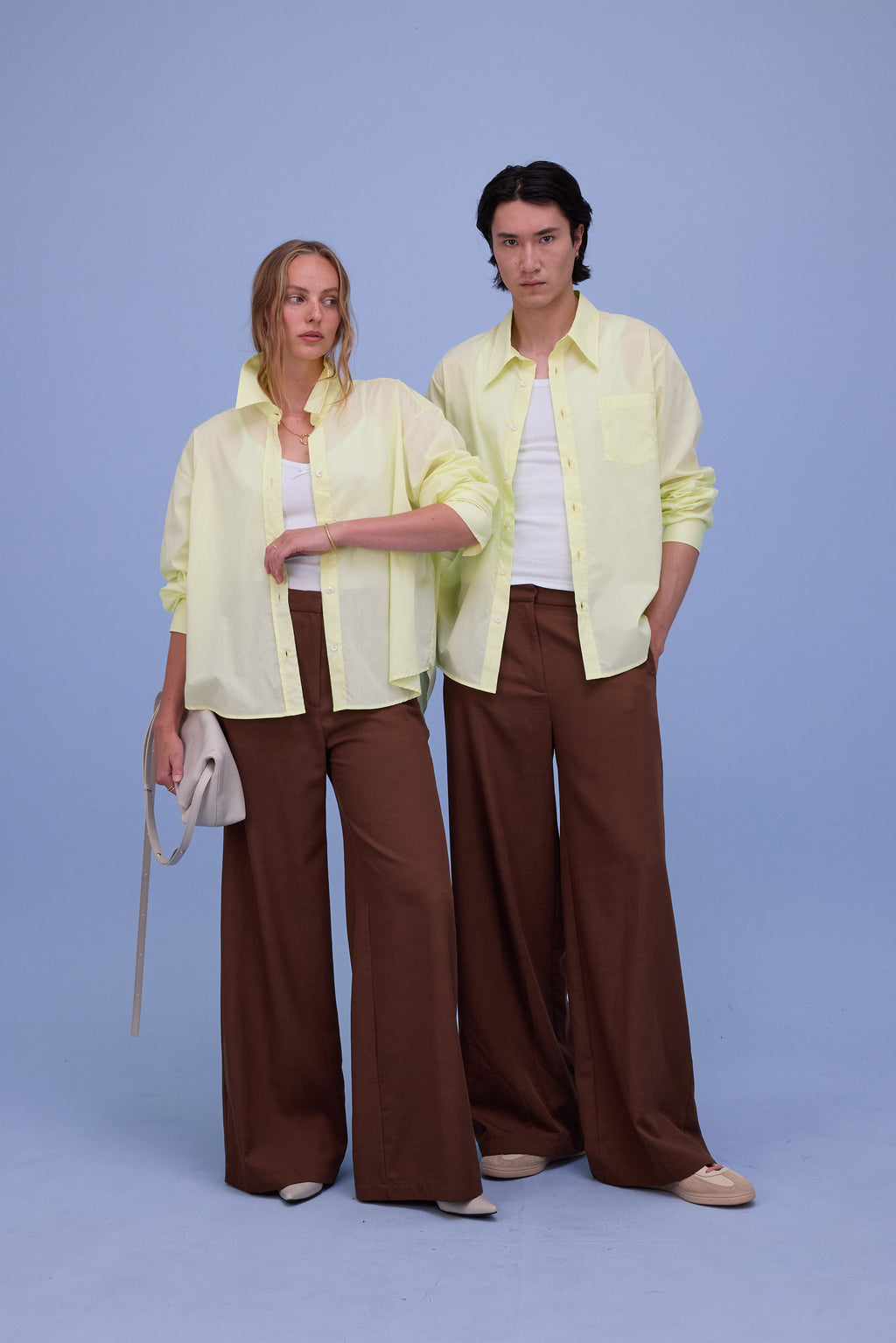 Hermine shirt in tender yellow
