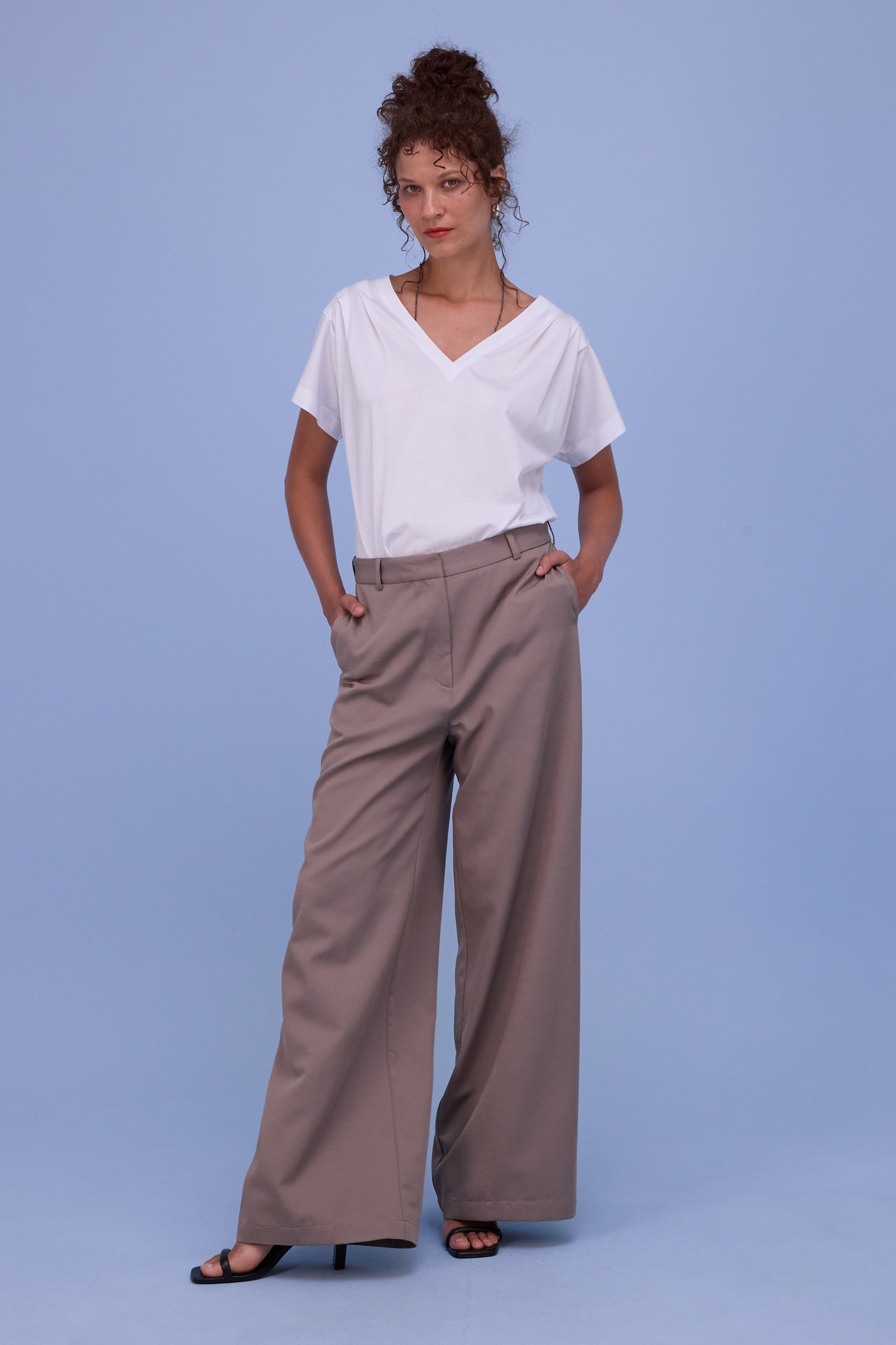 Bodine weisses T-Shirt