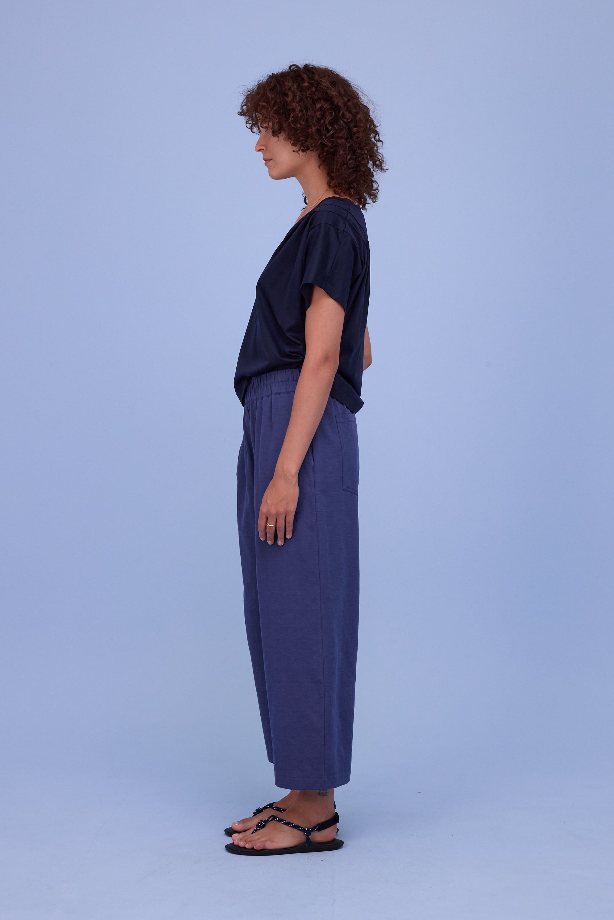 Bodine T-shirt in night blue