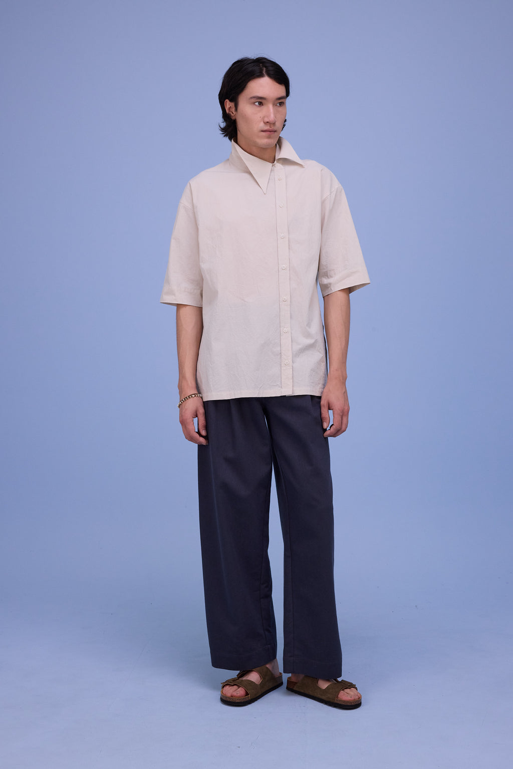 Hestia hemd in chalk white