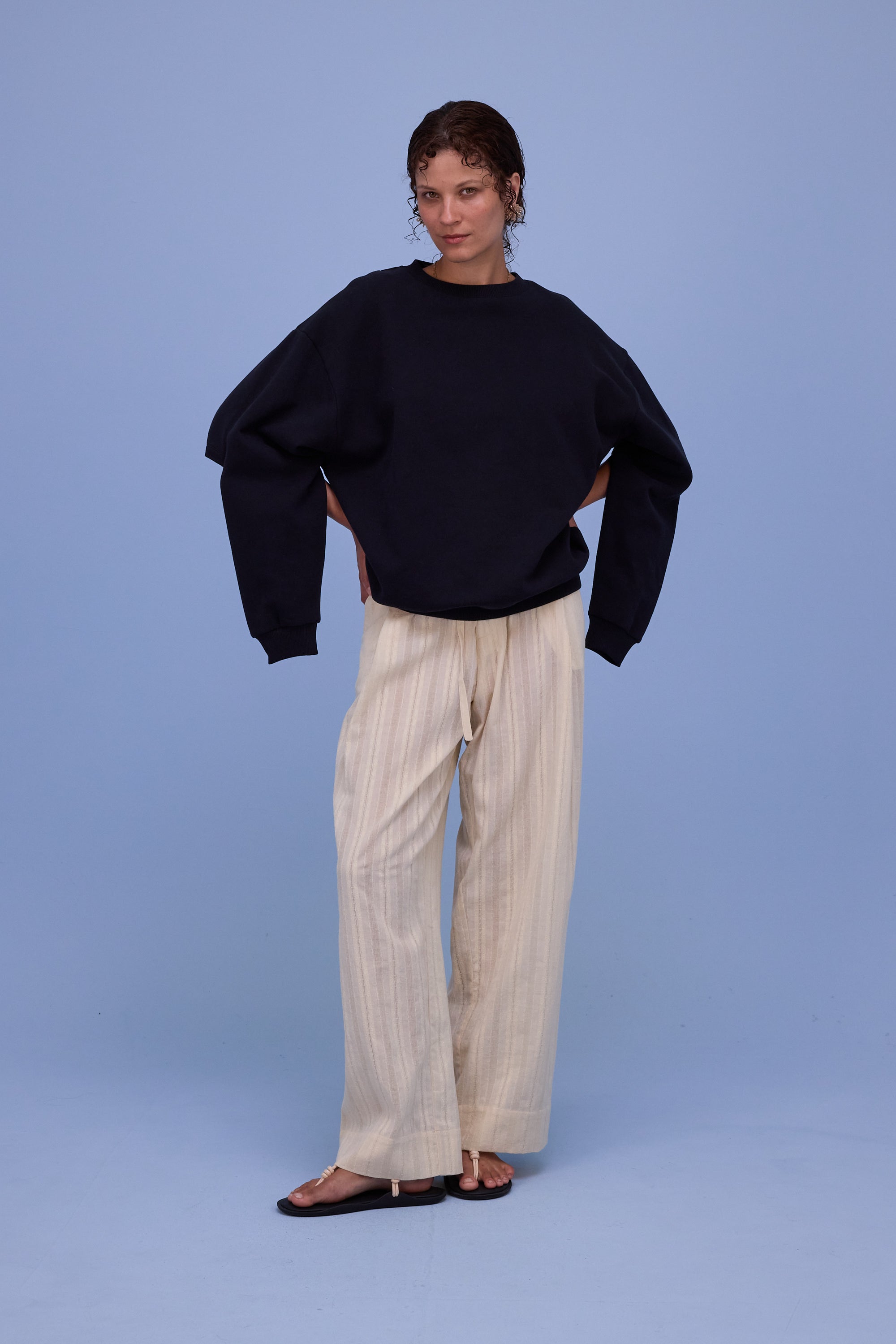 Hadise sweater in almond