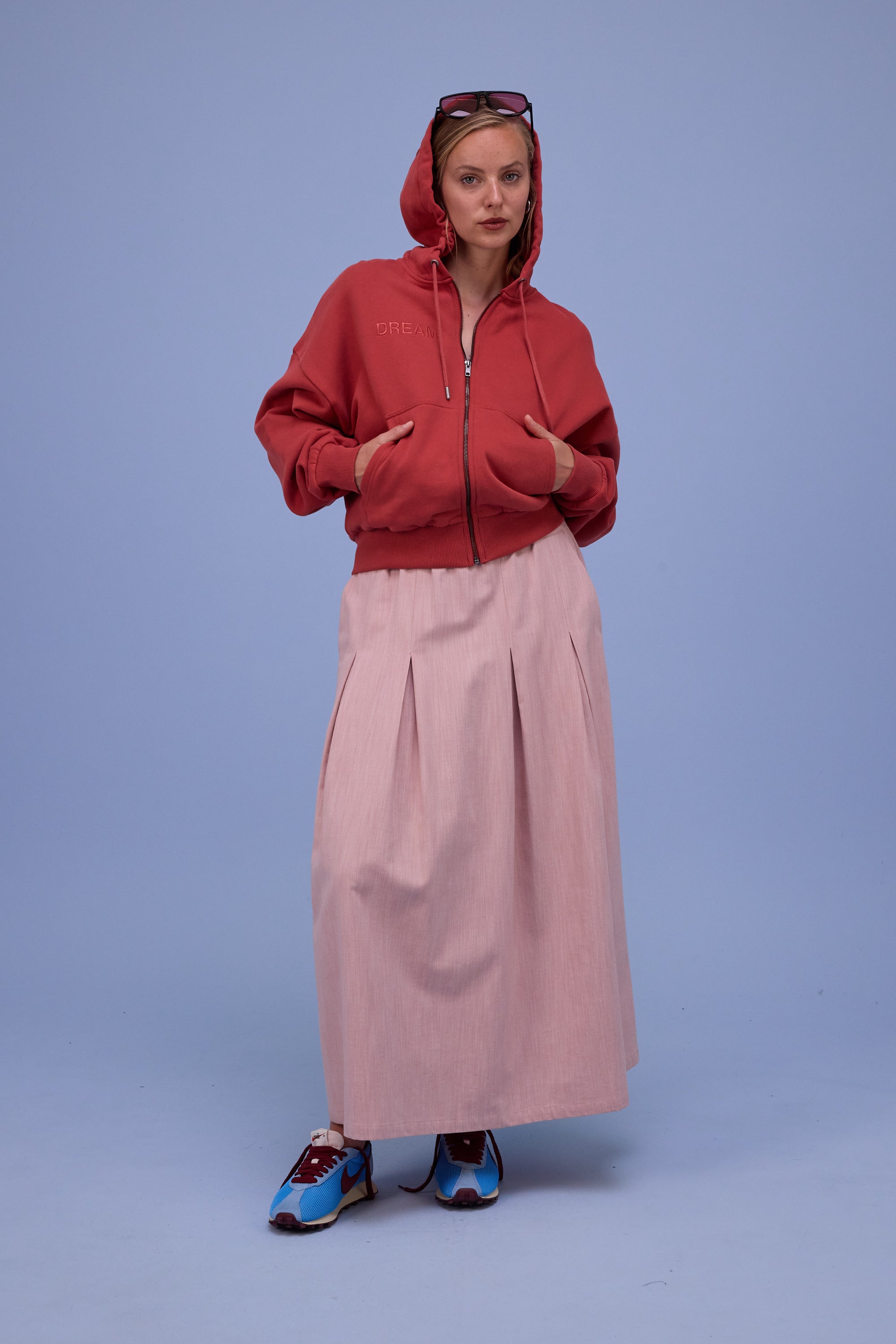 Hada hoodie in bossa nova