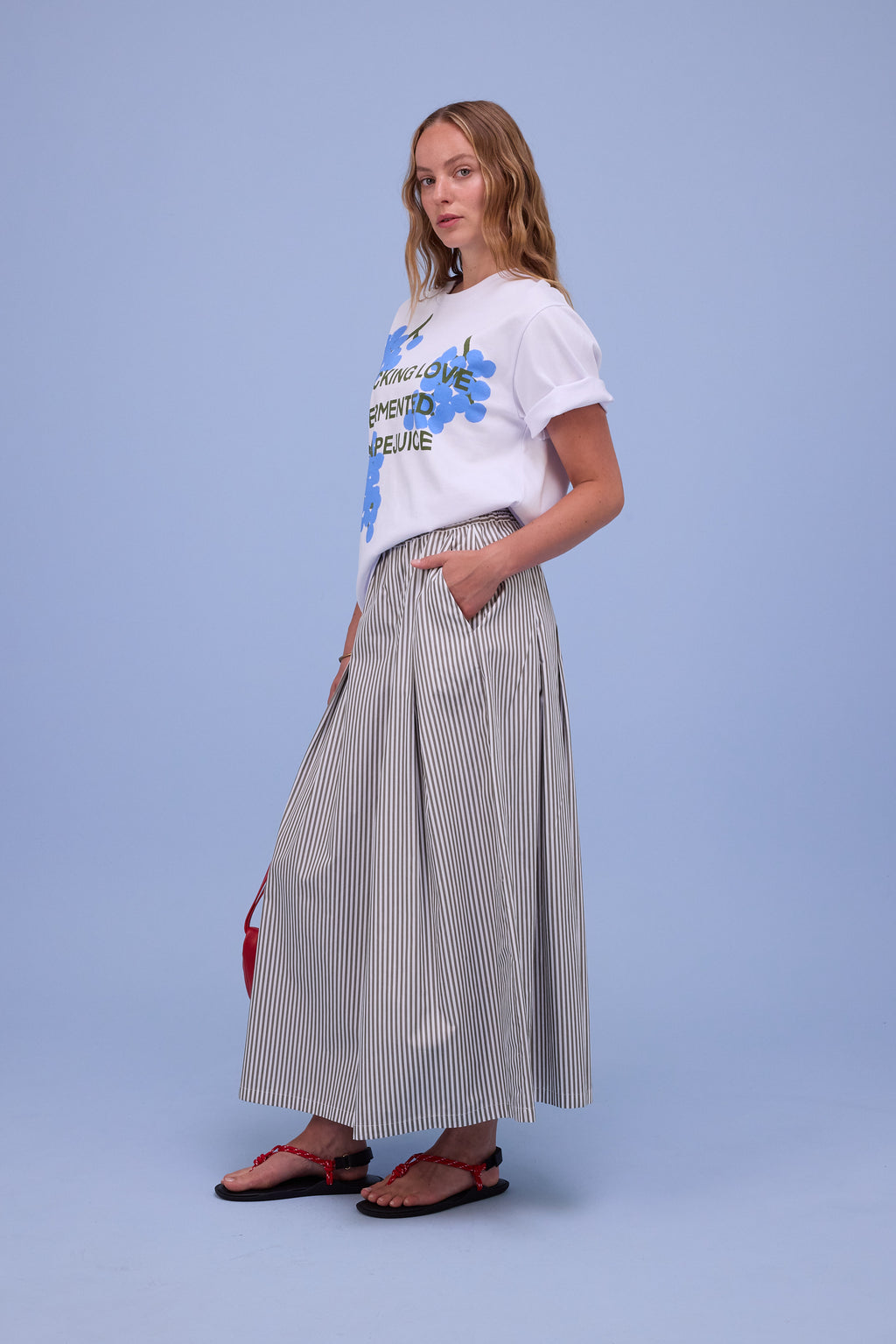 Haiden druif T-shirt