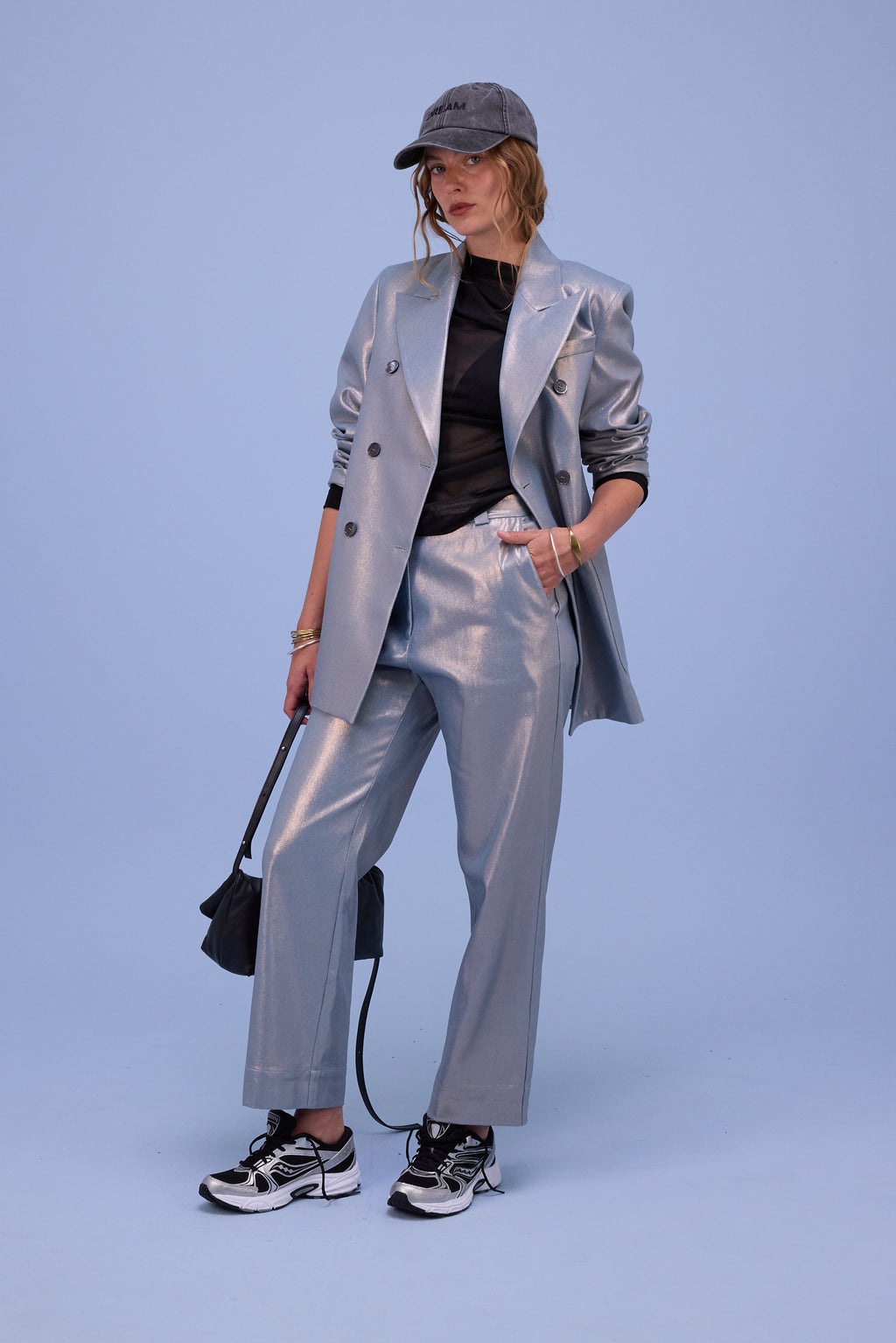 Glenn blazer in moonlight