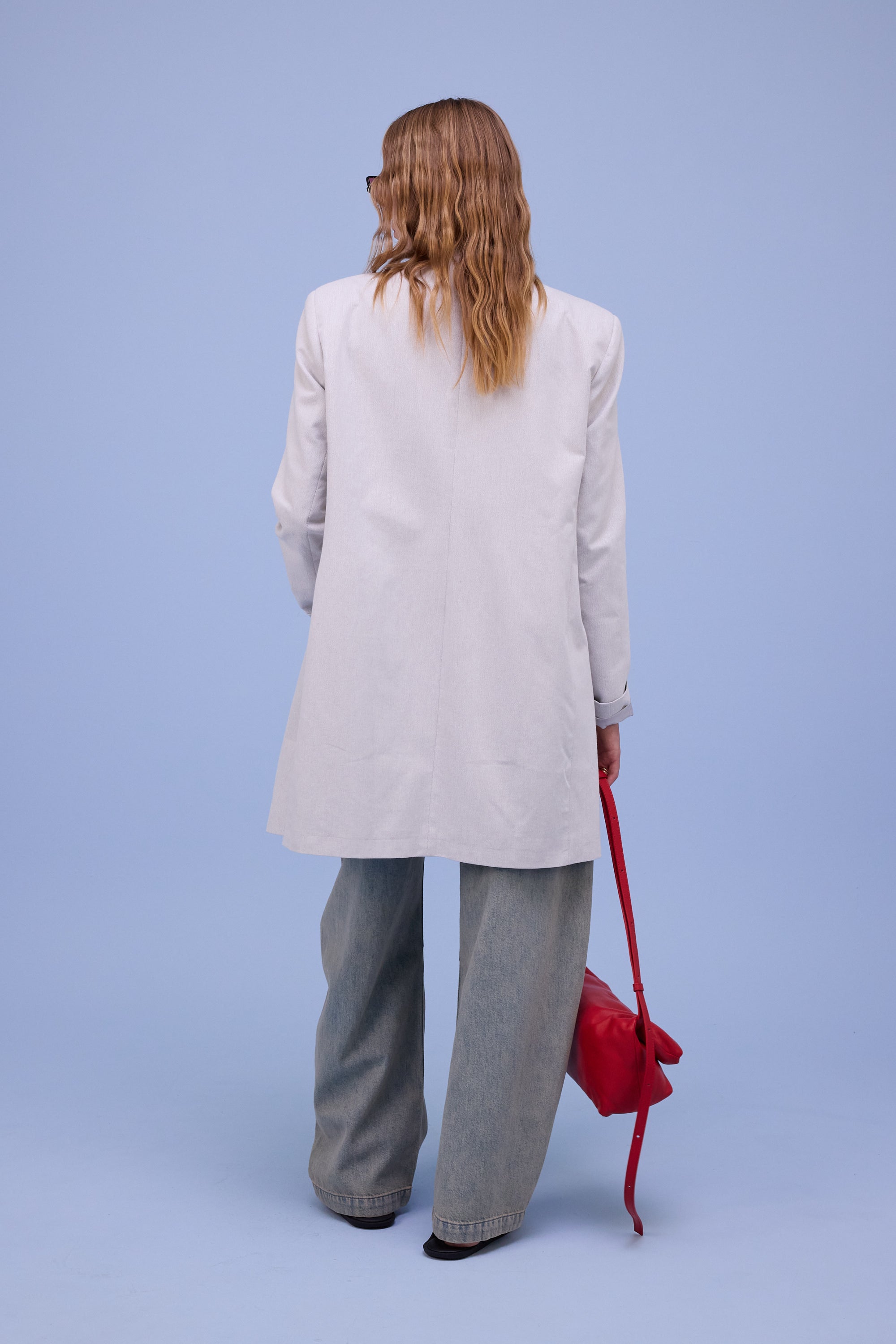 Harvest vest in silver