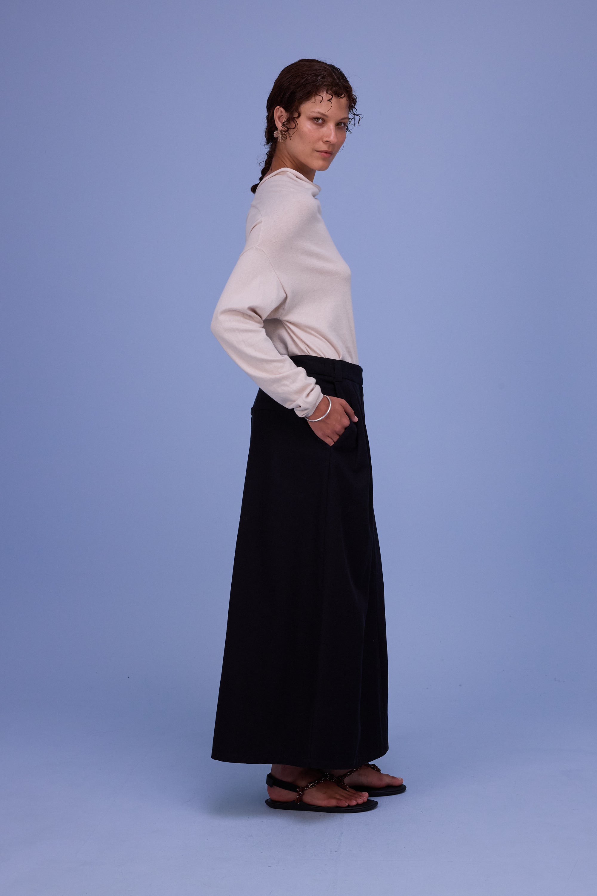 Halova trui in almond