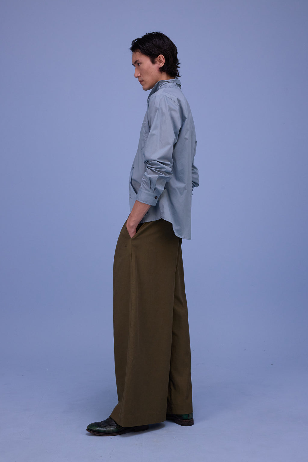 Godfried hemd in dusk blue