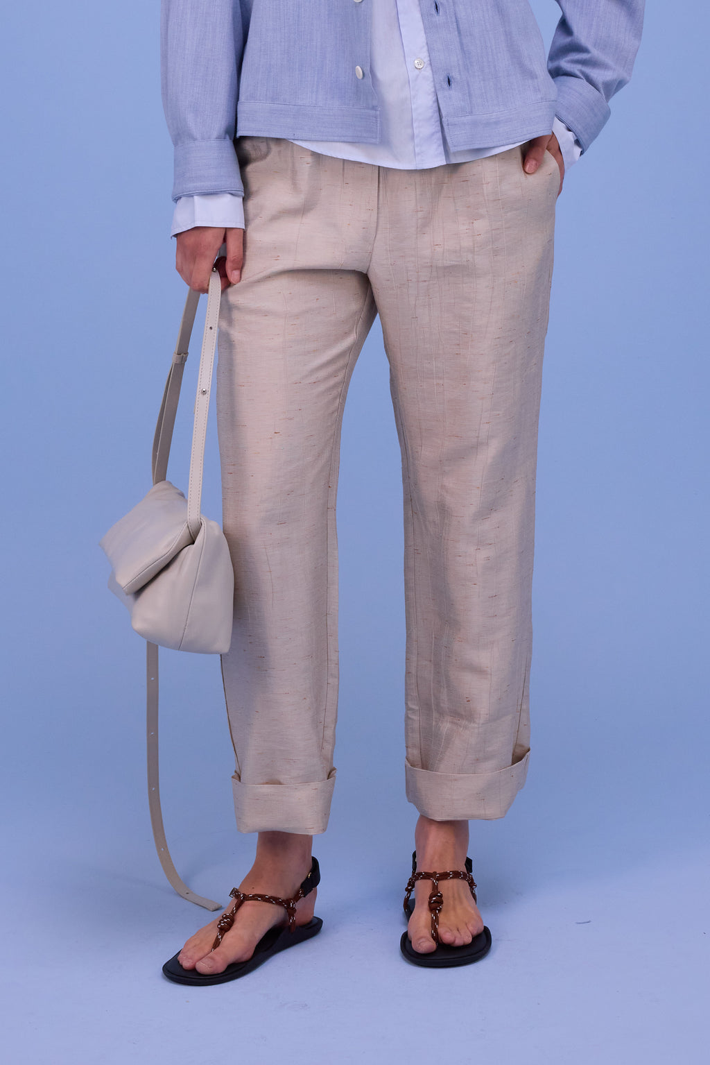 Henk broek in champagne santoso