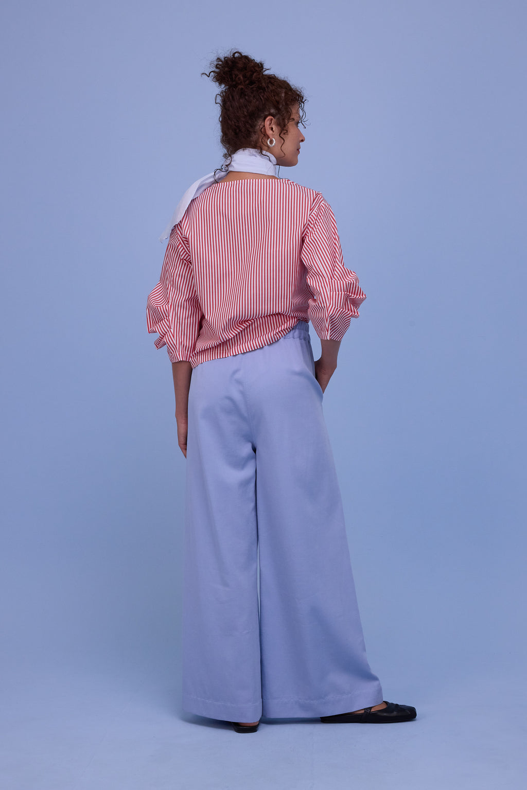 Freddy trousers in soft blue