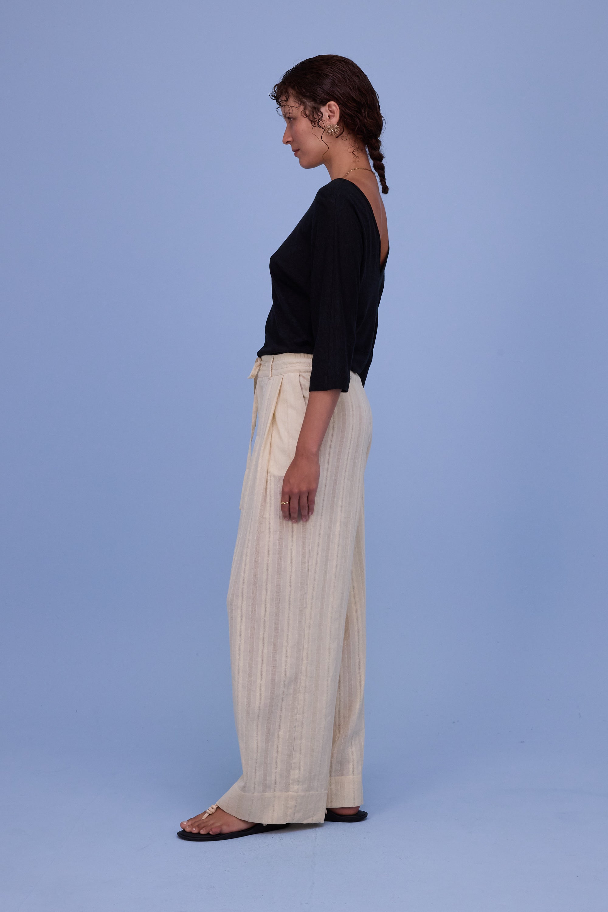 Haiko trousers in papyrus