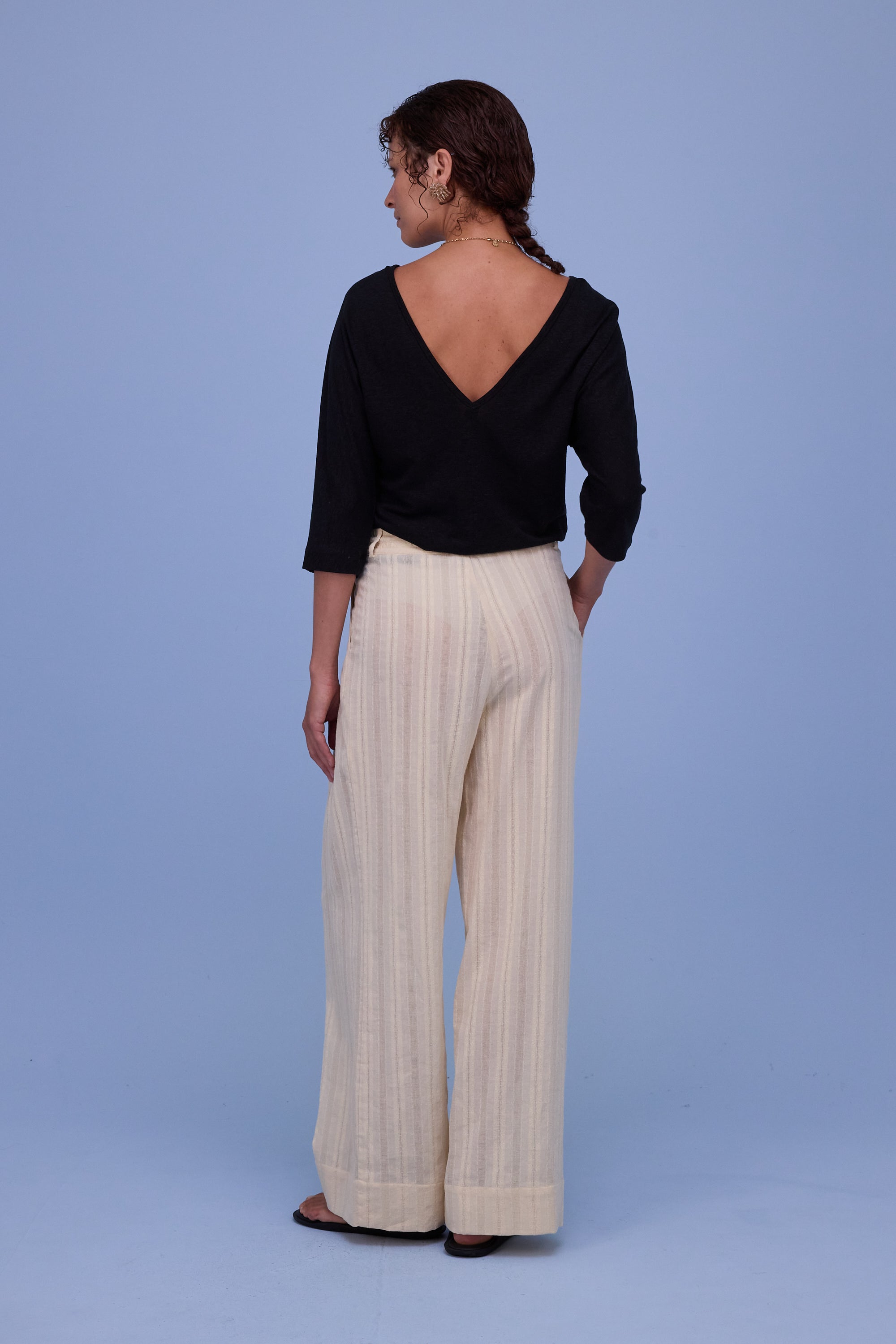 Haiko trousers in papyrus